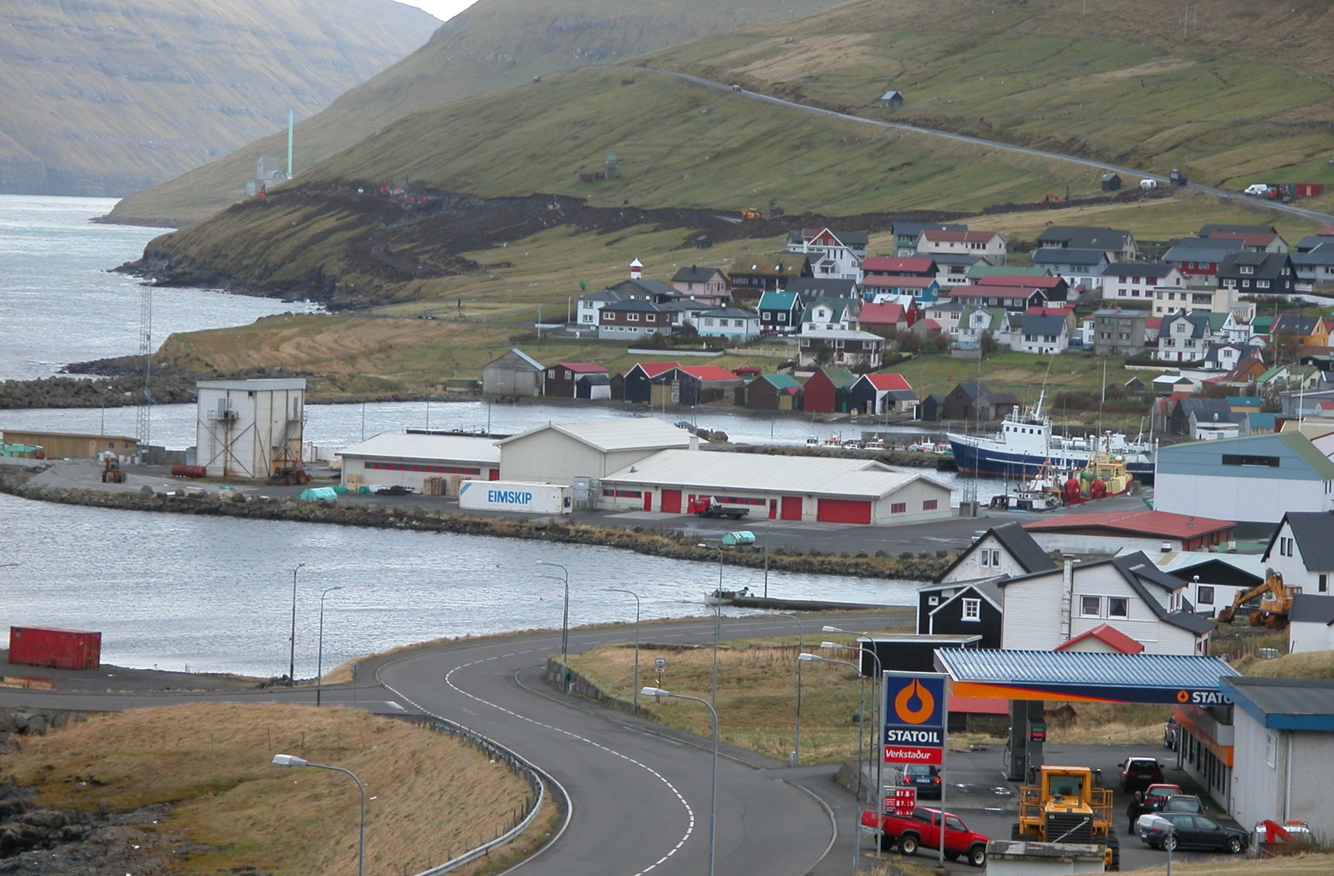 Leirvík in Eysturoy, Faroe Islands.