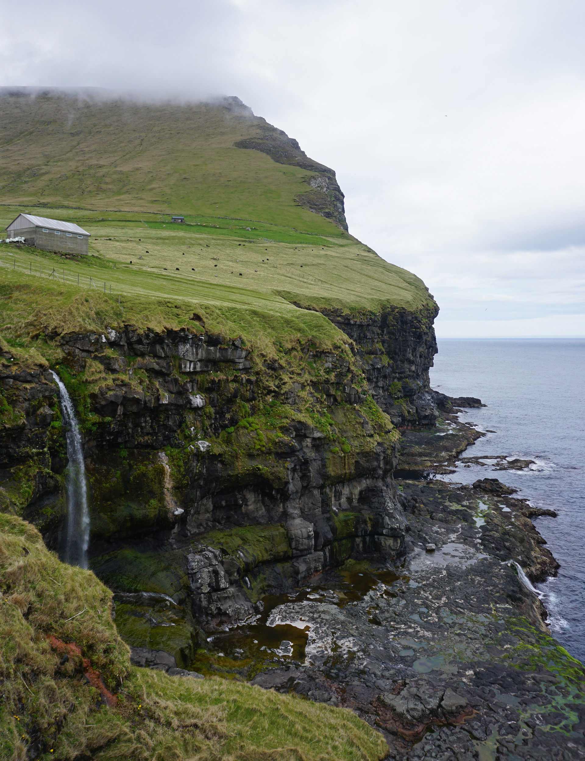 Mikladalur, Kalsoy, Faroe Islands.