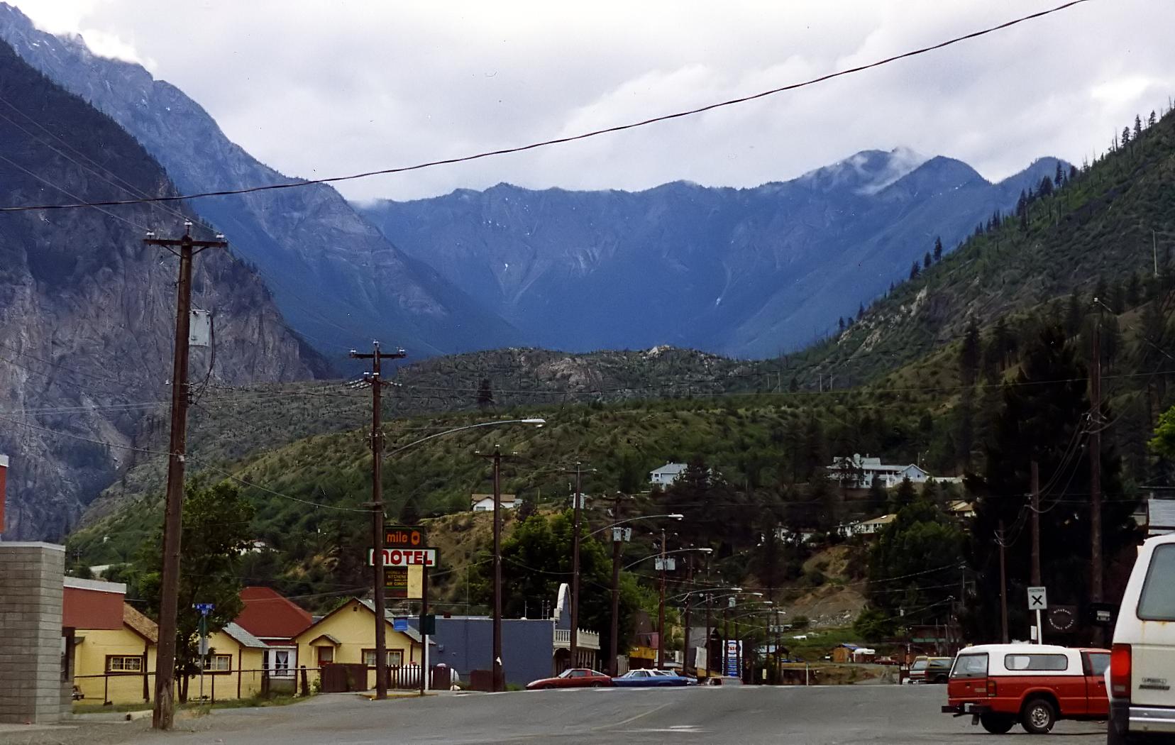 Lillooet in British Columbia, Canada