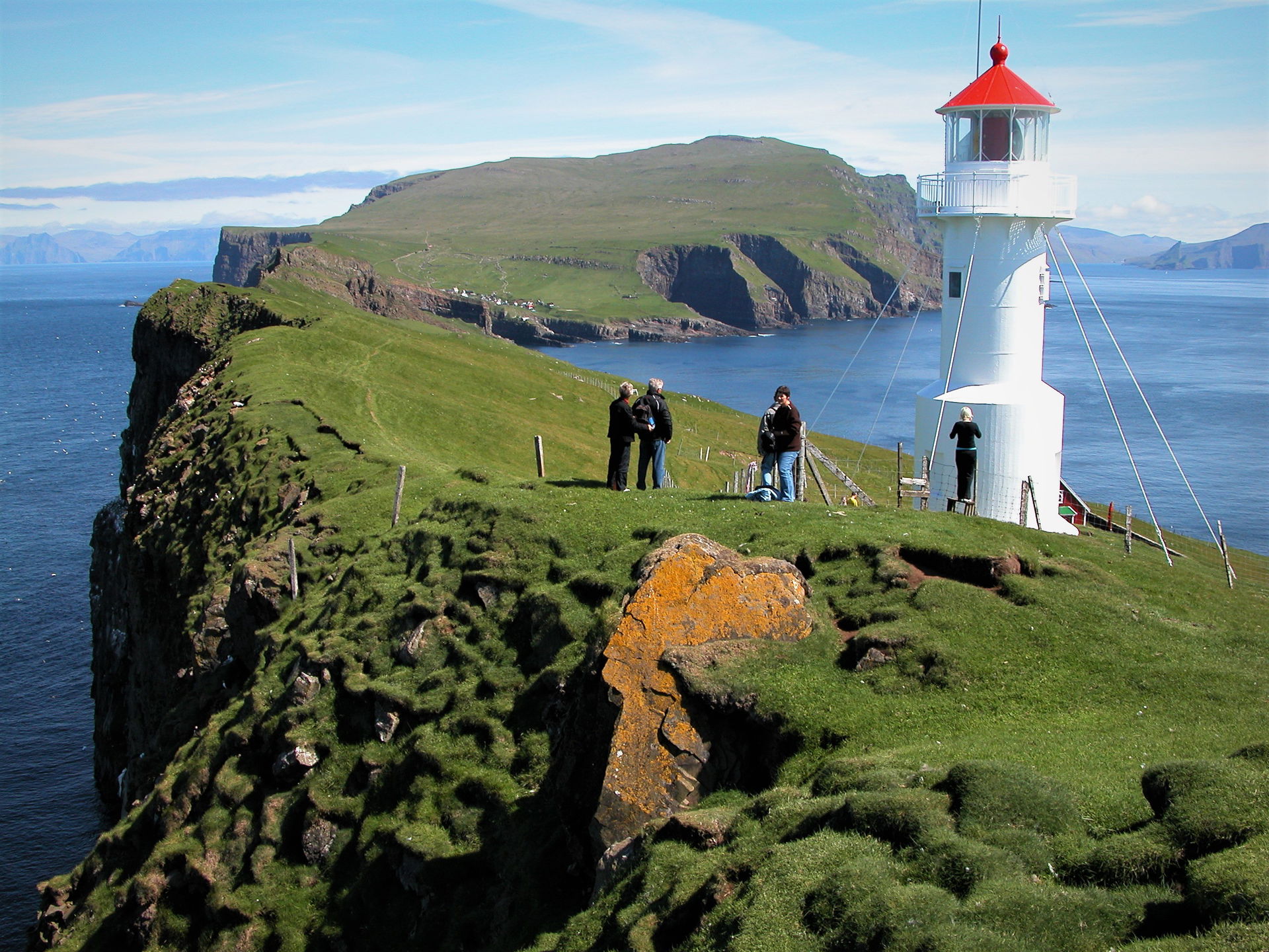 Mykines and Mykinesholmur Faroe Islands