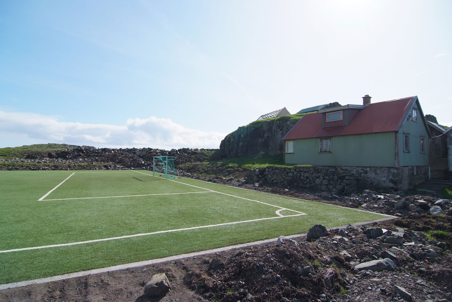 Nólsoy football field