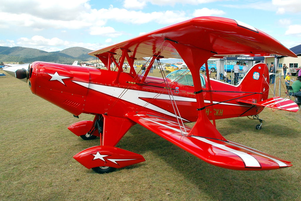 VH-CKH EAA Acro Sport II c/n Q160. Year of manufacture: 1998. A…