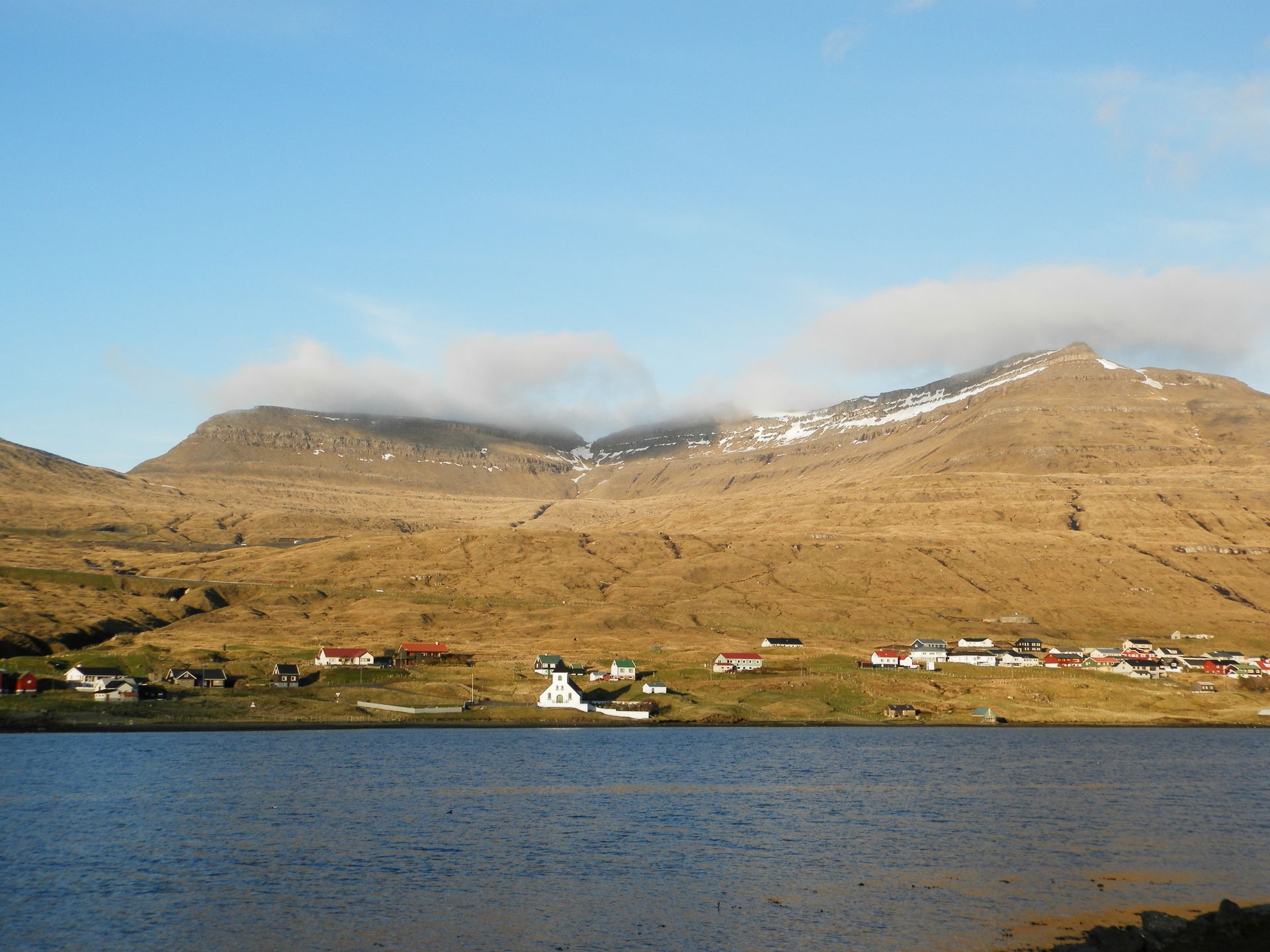 Norðskáli is a village on the west side of Eysturoy, Faroe Isla…