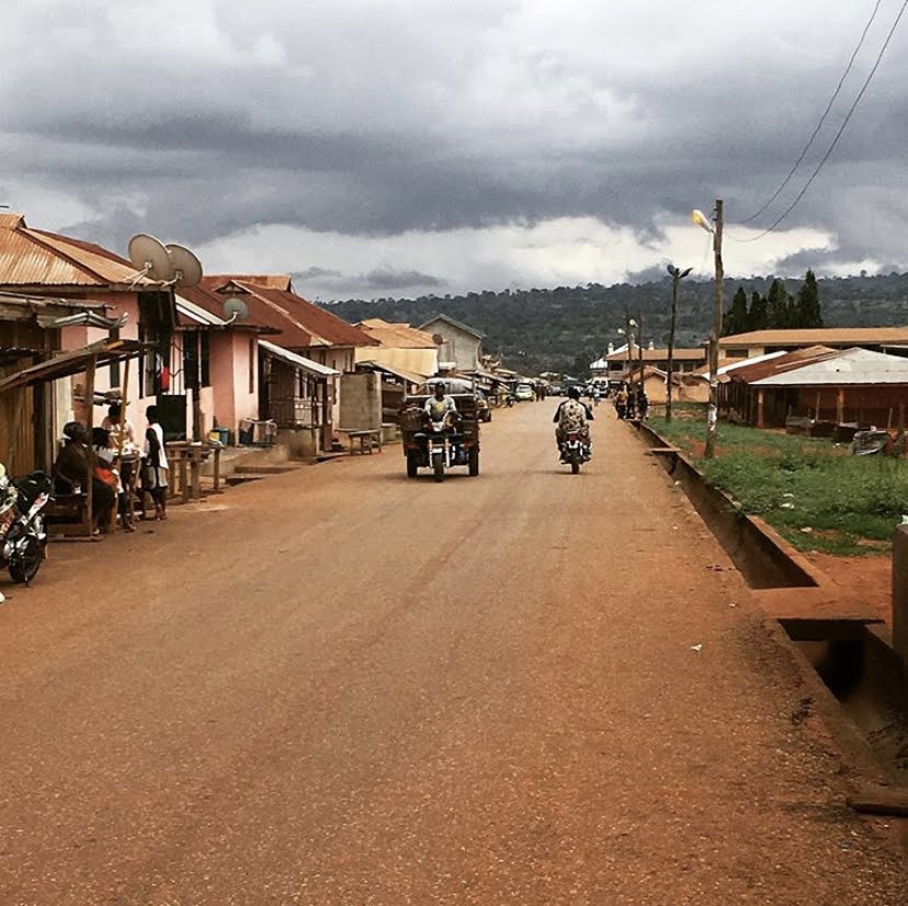 This is an image with the theme "Africa on the Move or Transpor…