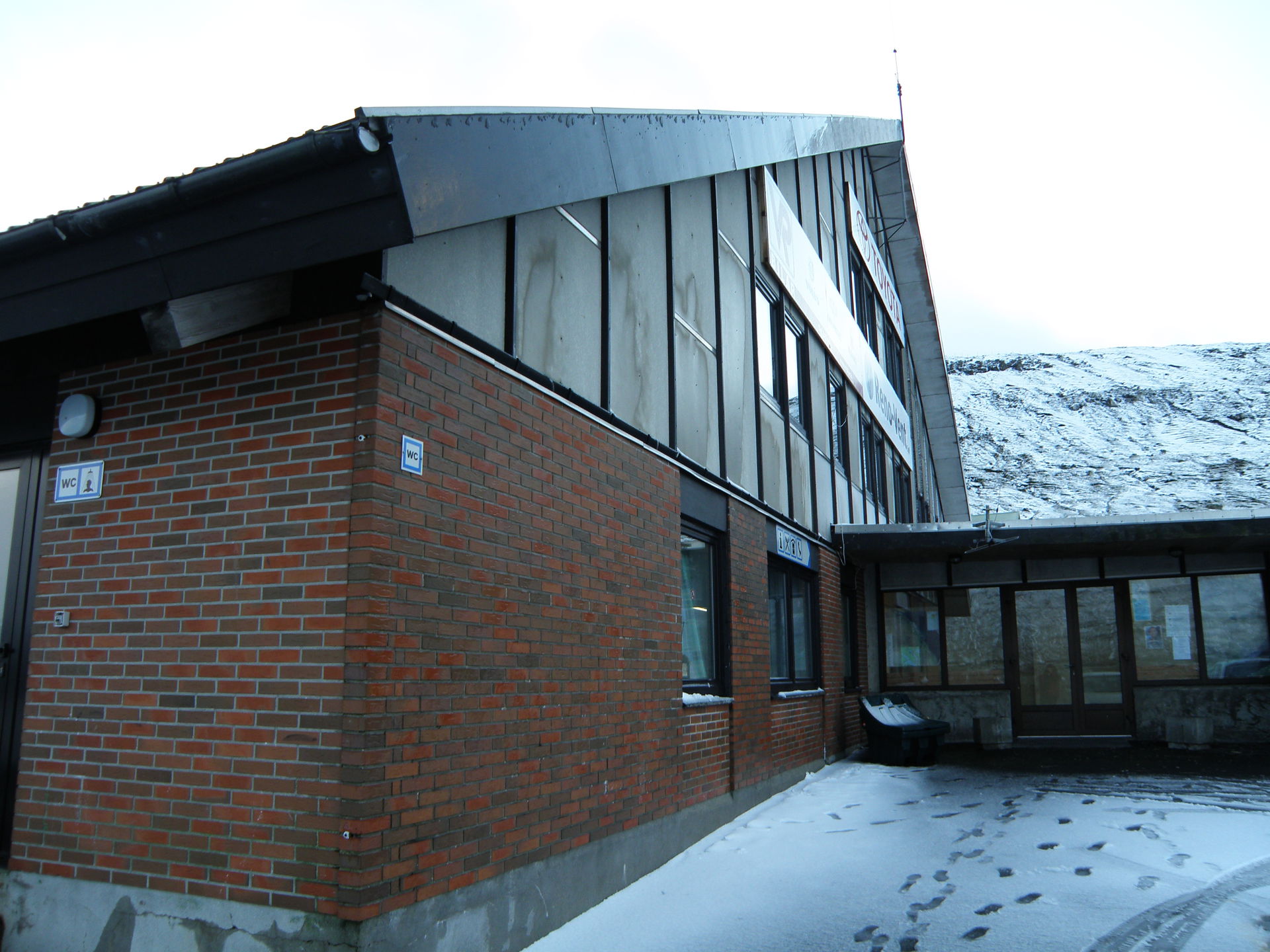 The sports hall in Skáli, Faroe Islands. The home venue of StÍF…