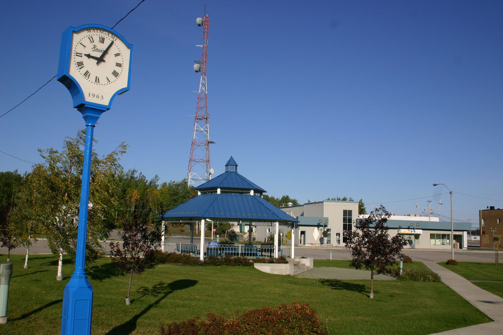 Photo of Matagami's town centre