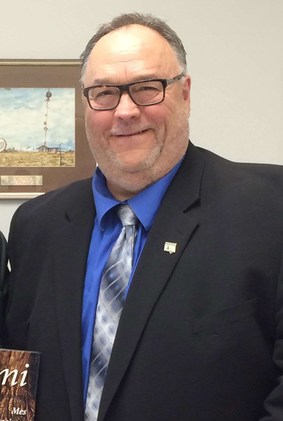 René Dubé en 2016, à Matagami