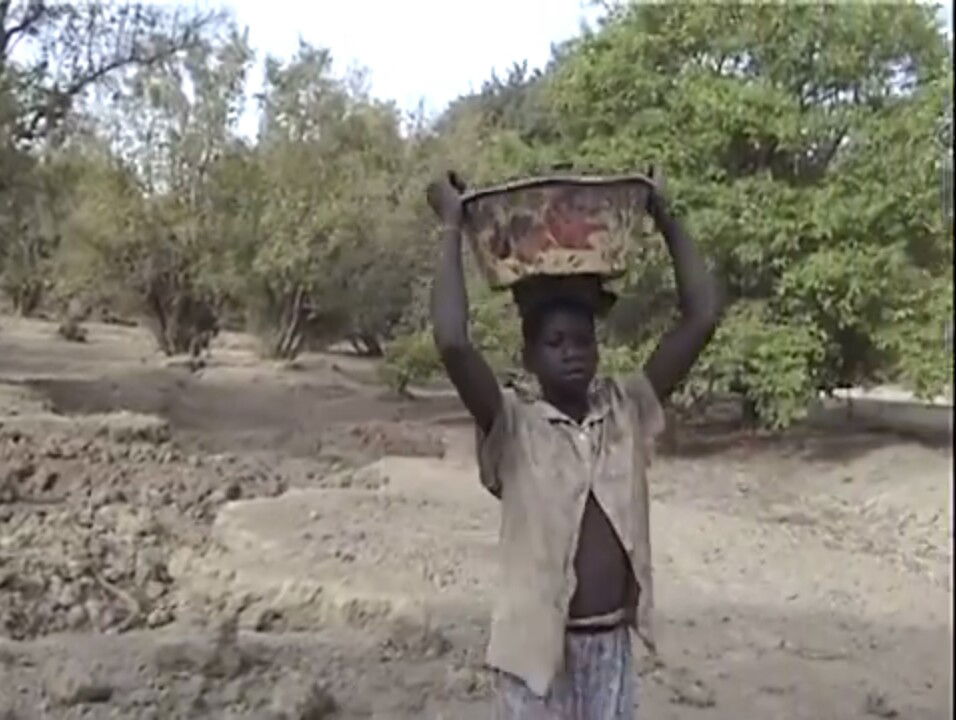 This is an image of "African people at work" from