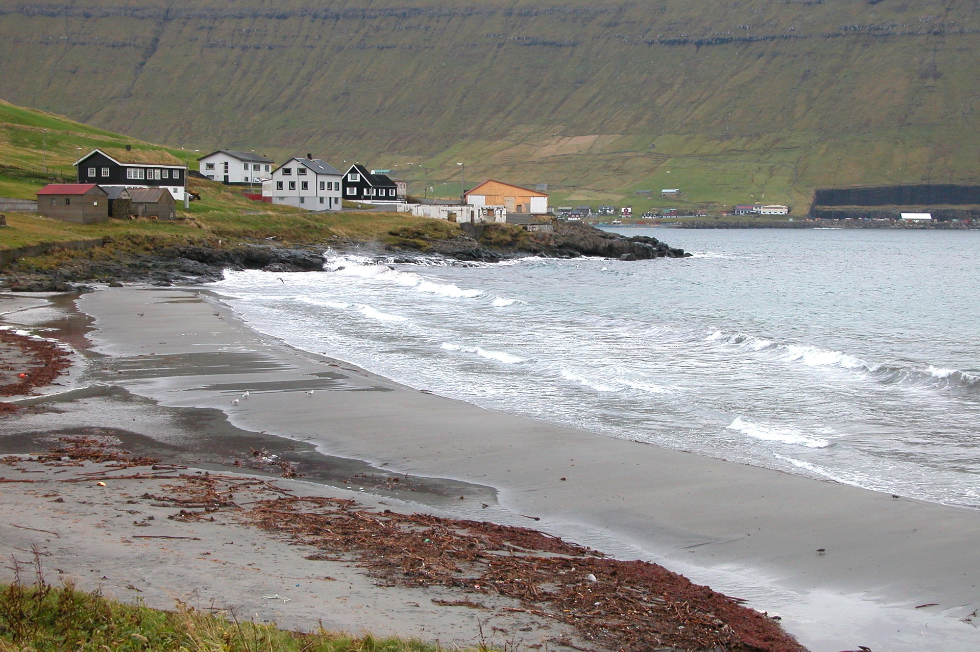 Syðrugøta on Eysturoy, Faroe Islands.