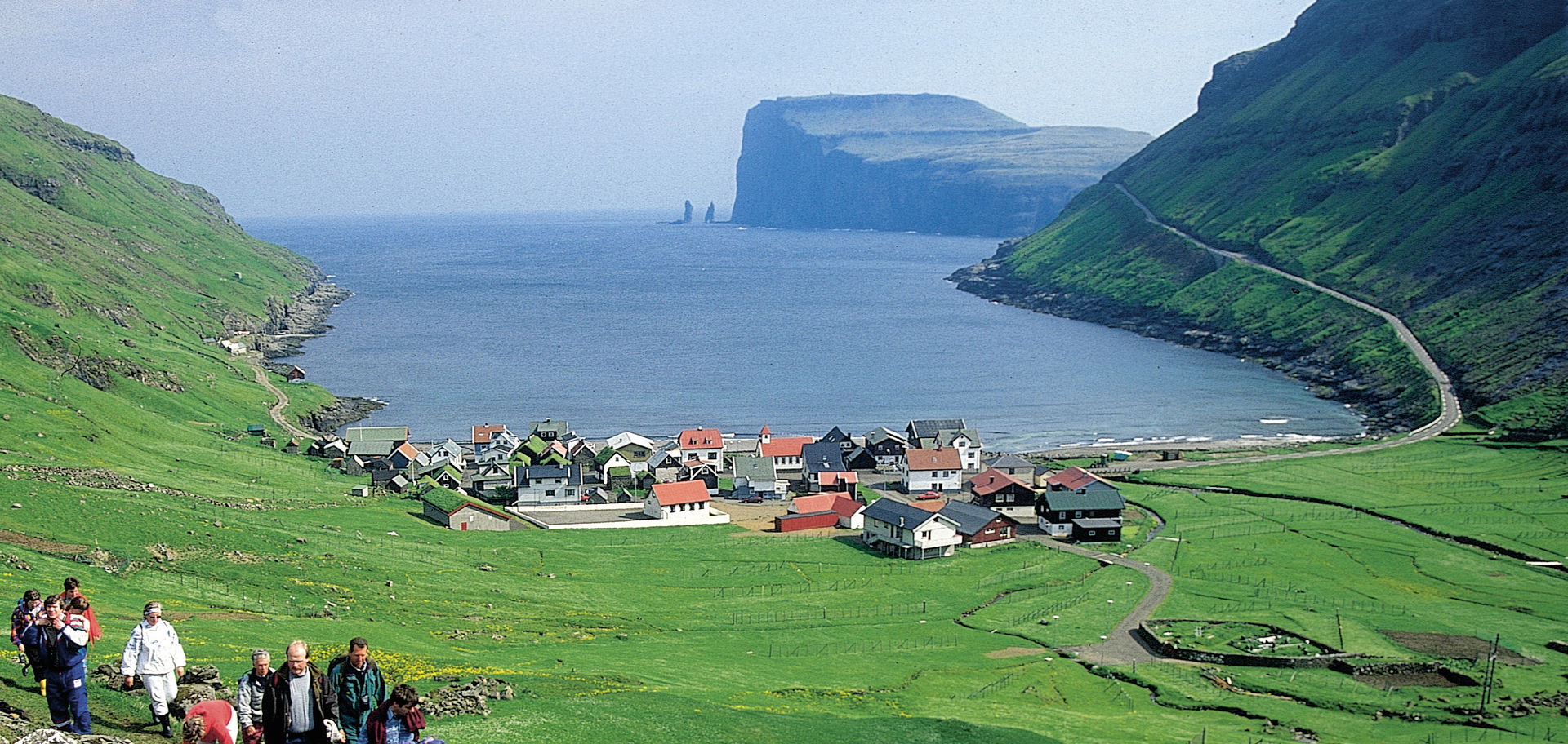 Gongutúrur yvir Tjørnuvík.