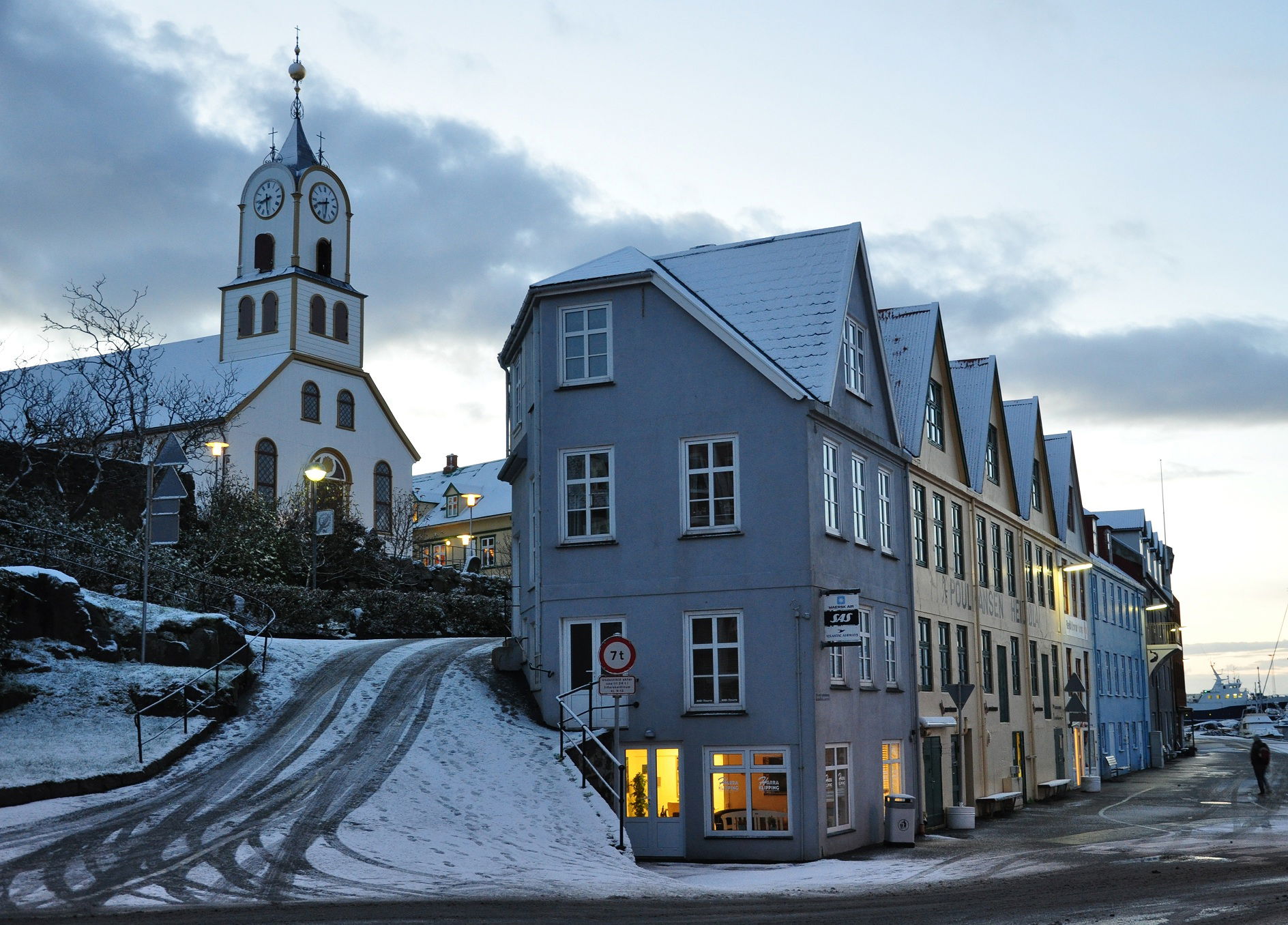 Central Tórshavn (Bryggjubakki and Undir Bryggjubakka) with  ca…