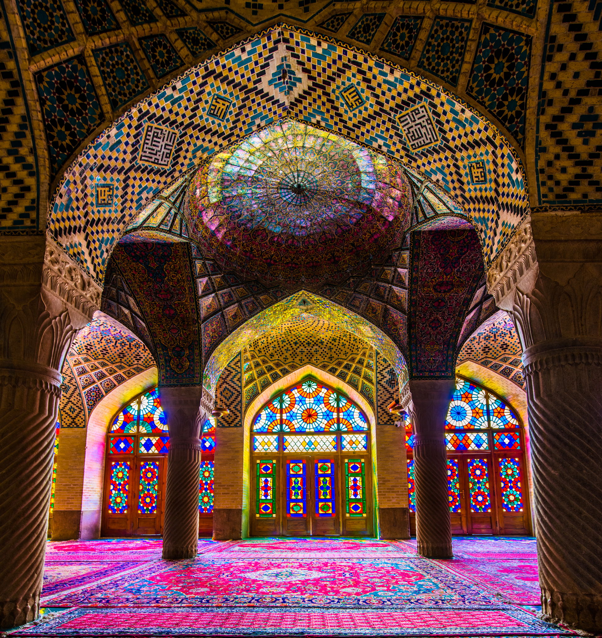 This is a photo of a monument in Iran identified by the ID