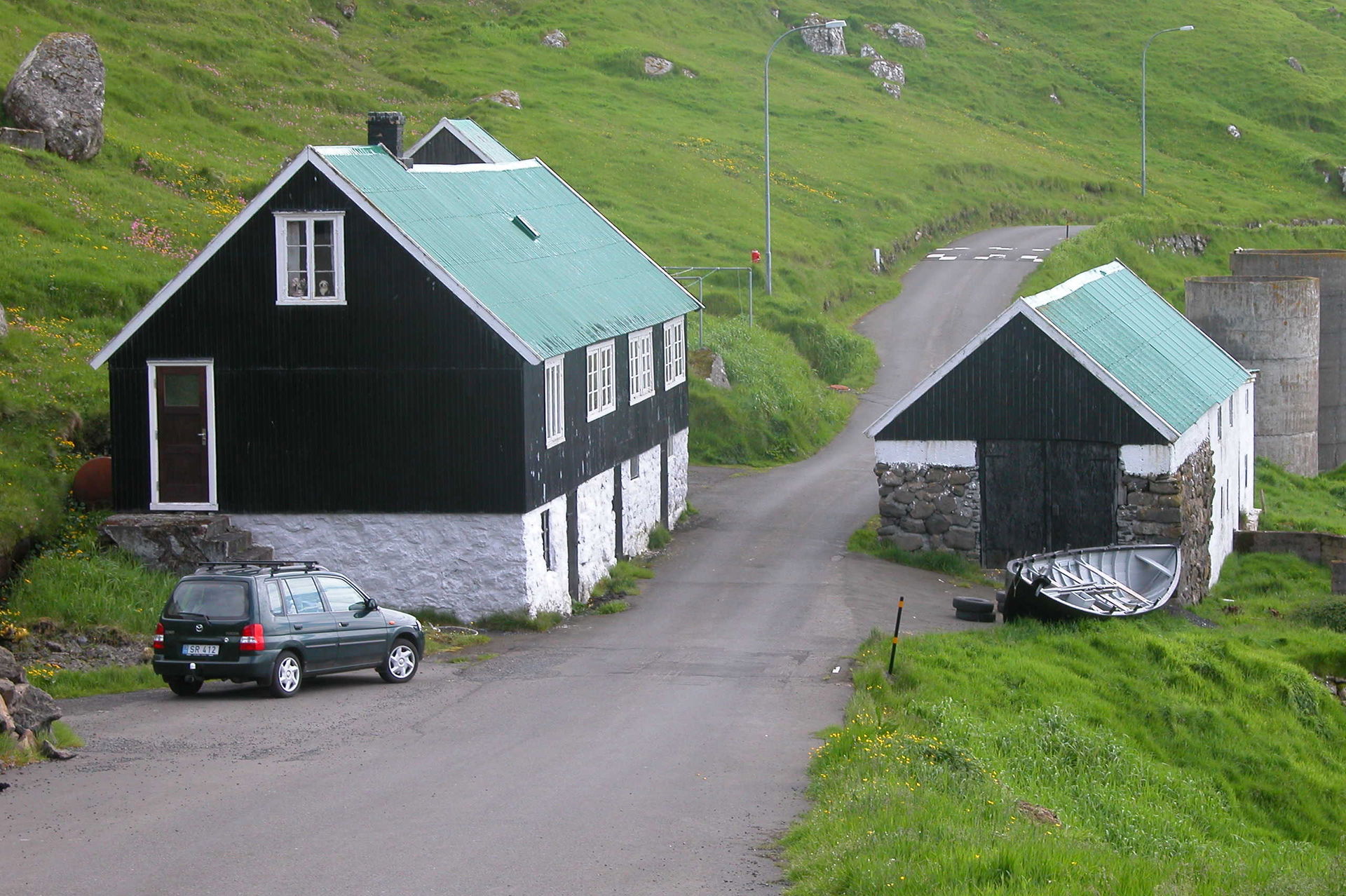 Velbastaður on Streymoy, Faroe Islands.