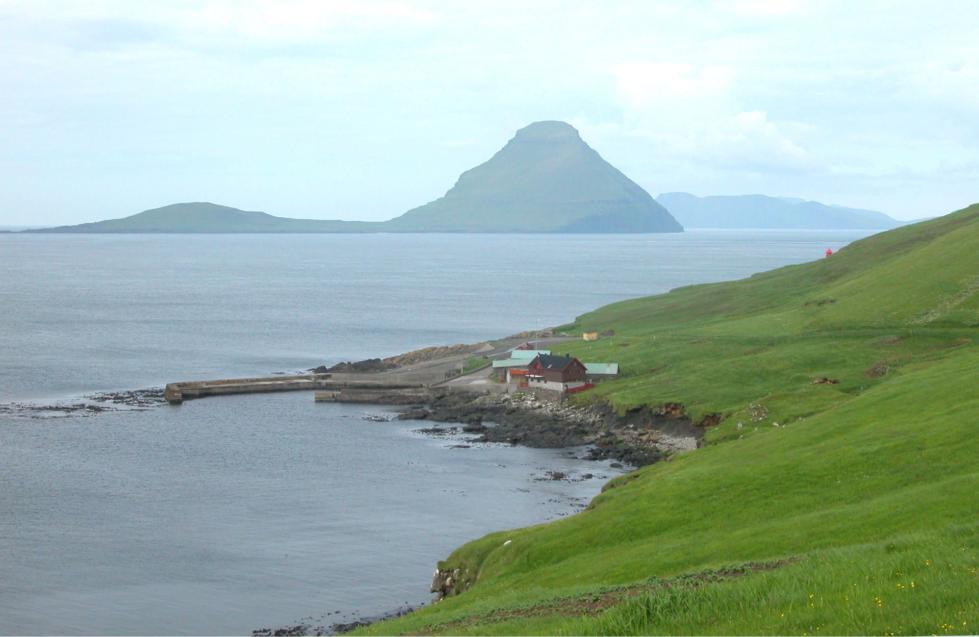 Velbastaður on Streymoy, Faroe Islands.