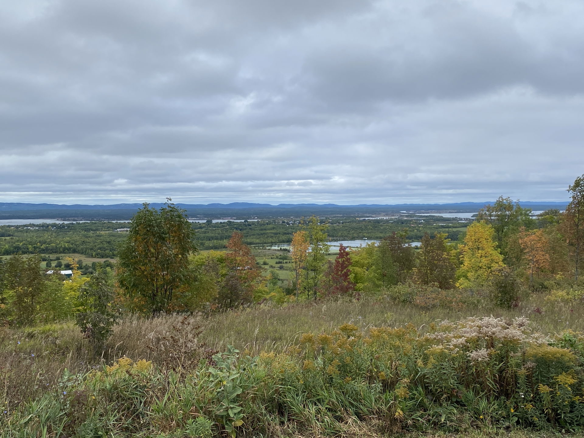 Little Current as seen from McLeans lookout just to the south o…