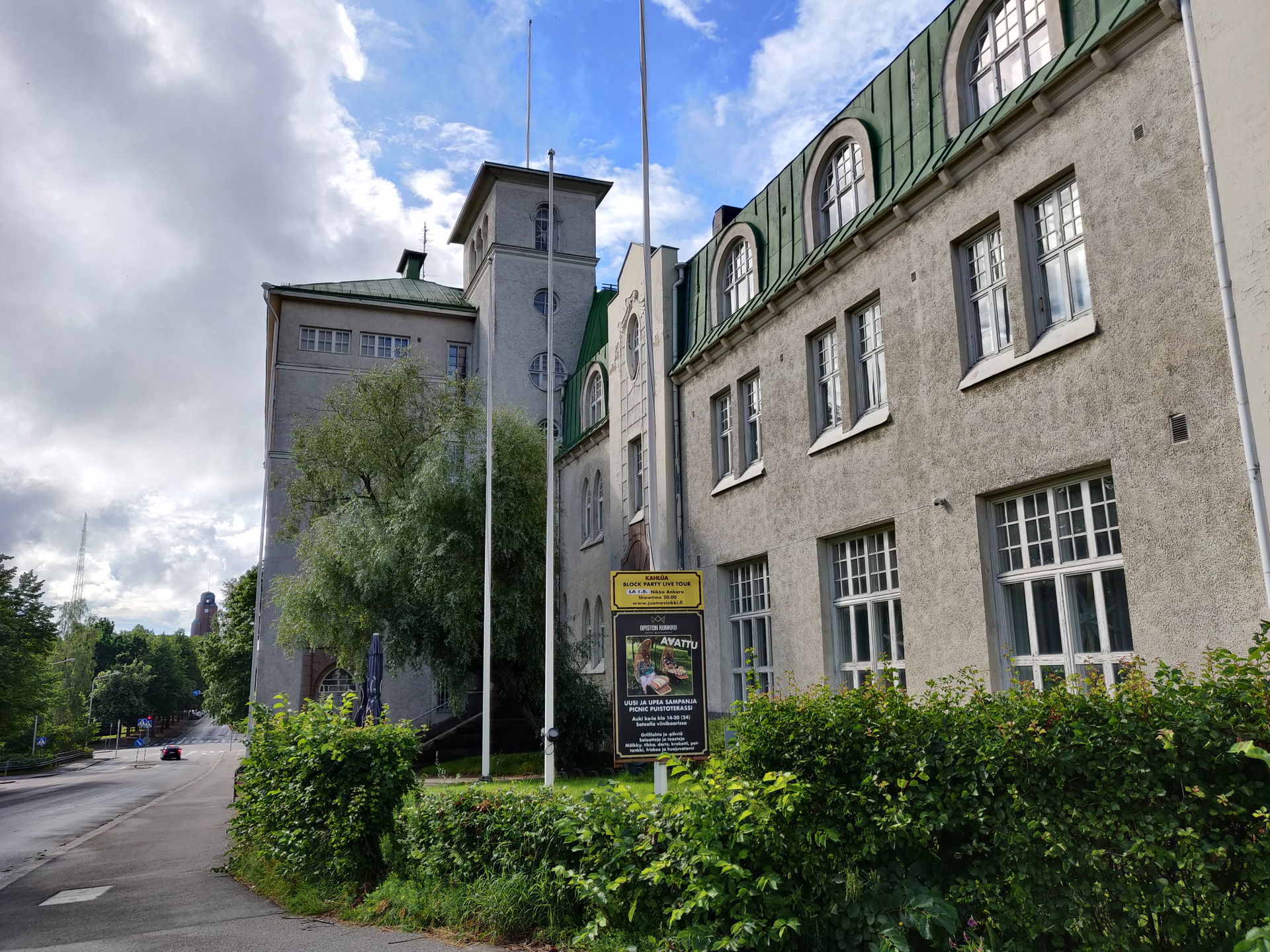 An old building.