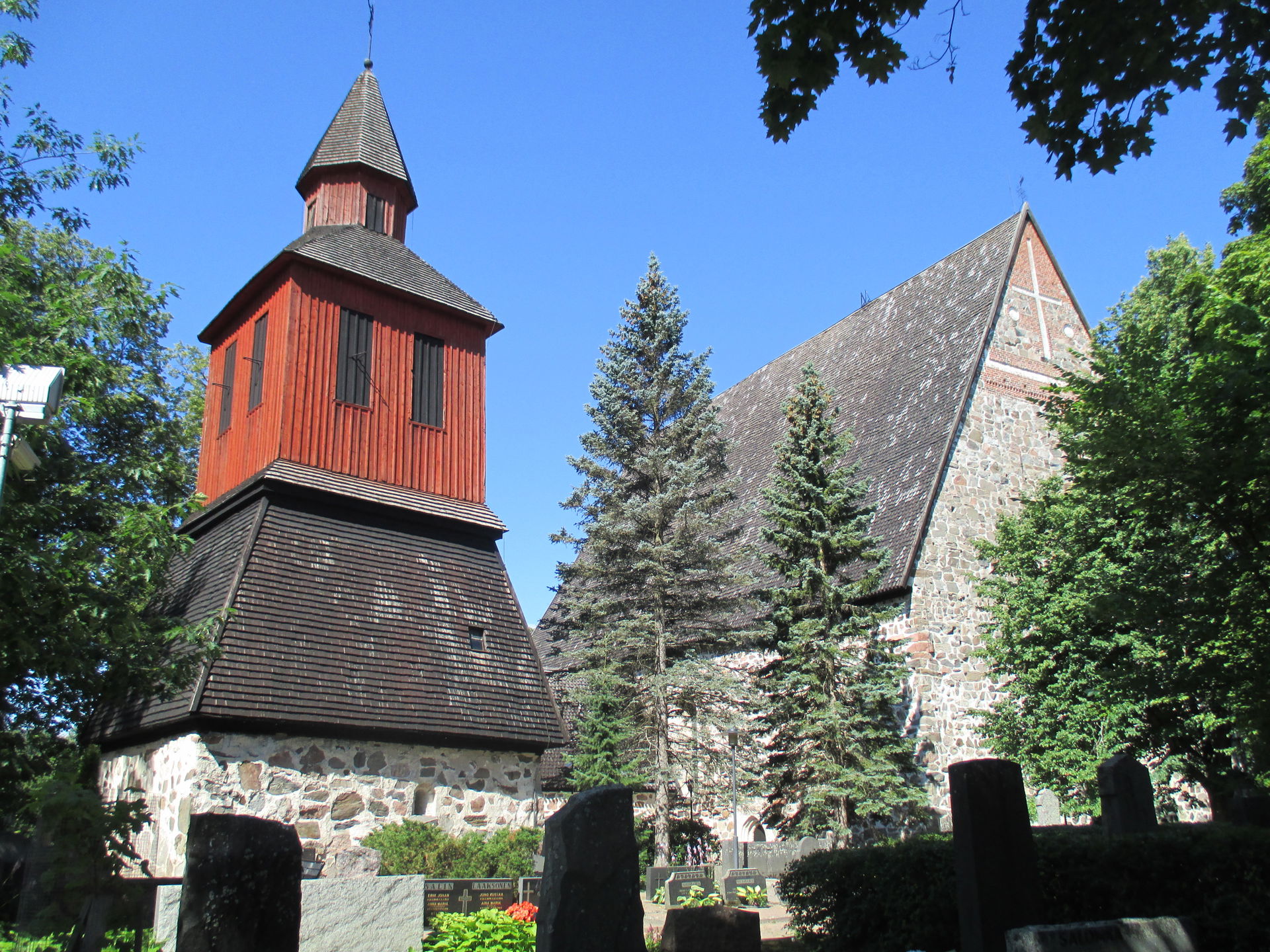 Saint Lawrence Church, Lohja, Finland.