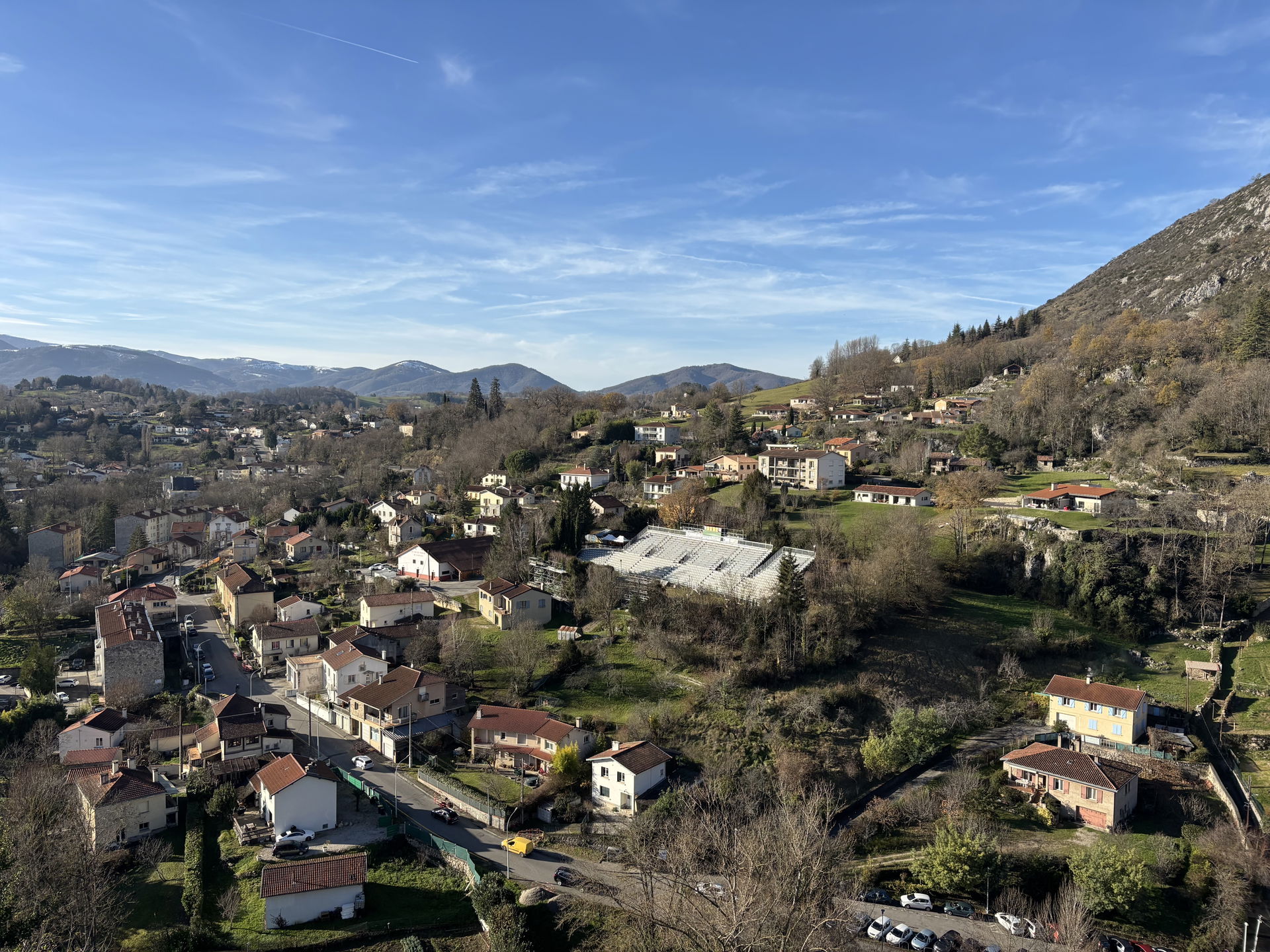 Foix (Ariège, France) - Vue de l'Espinet (nord-ouest) depuis le…