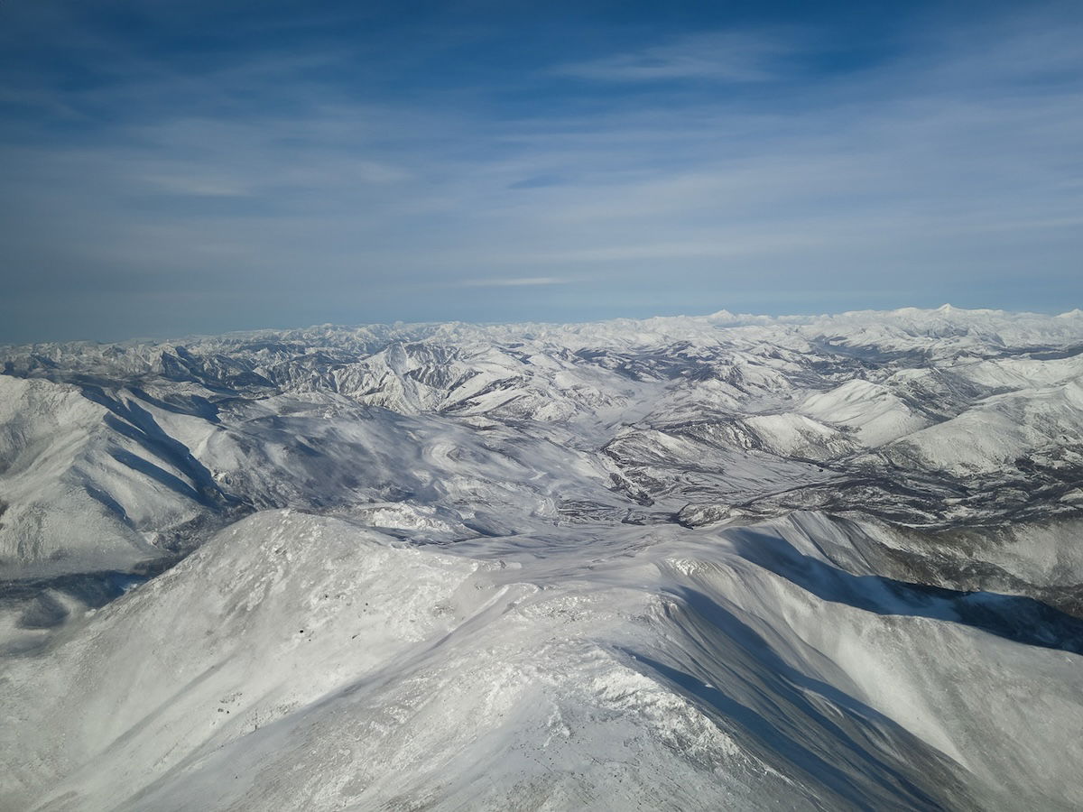 Verkhoyansk Range in the Sakha Republic (Yakutia), Russia