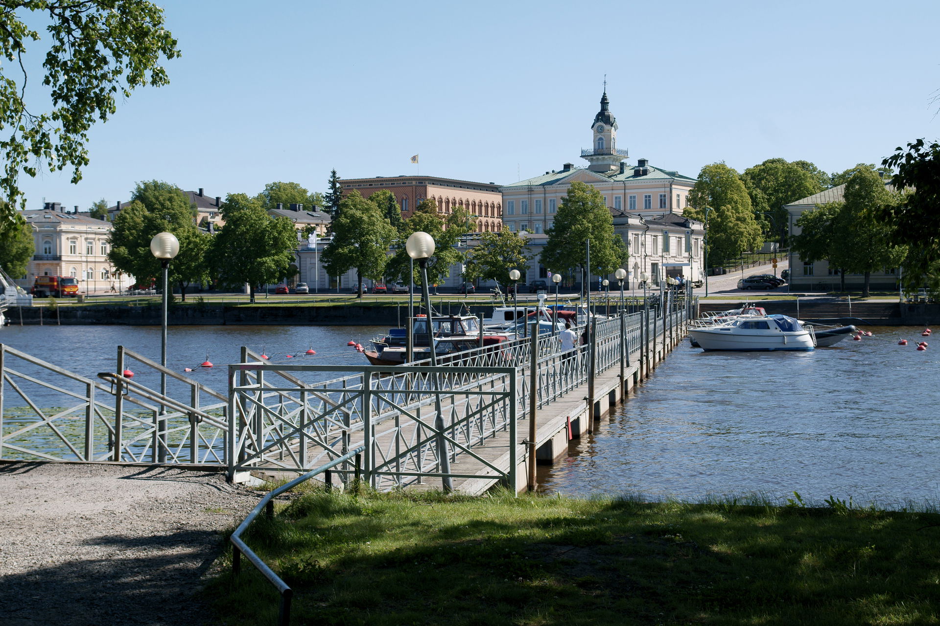 Taavisilta bridge, Pori, Finland.