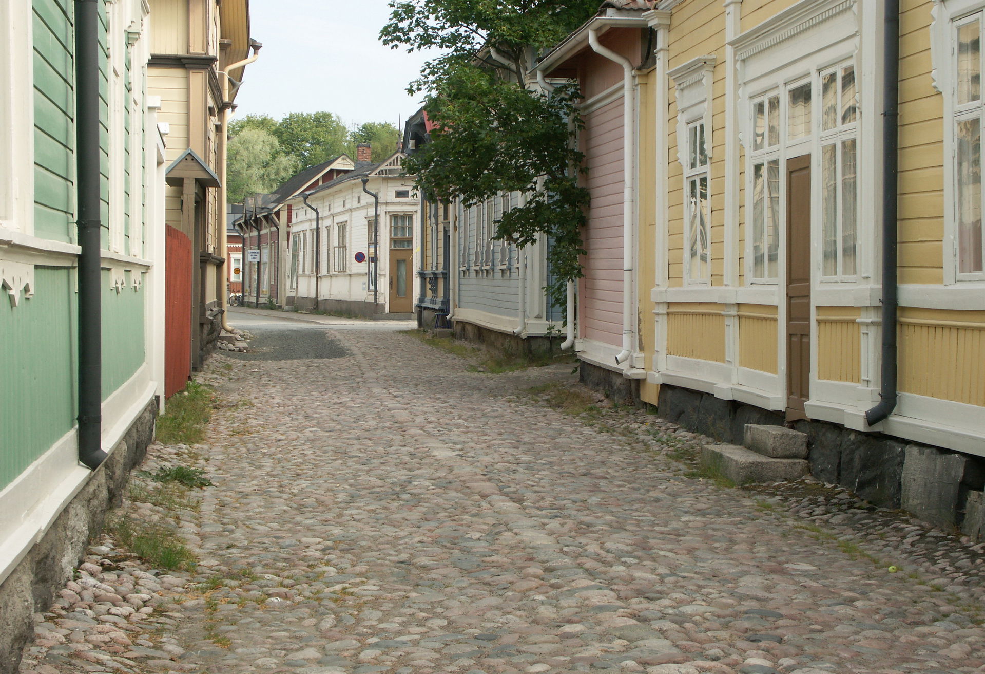 Houses in Rauma, Finland