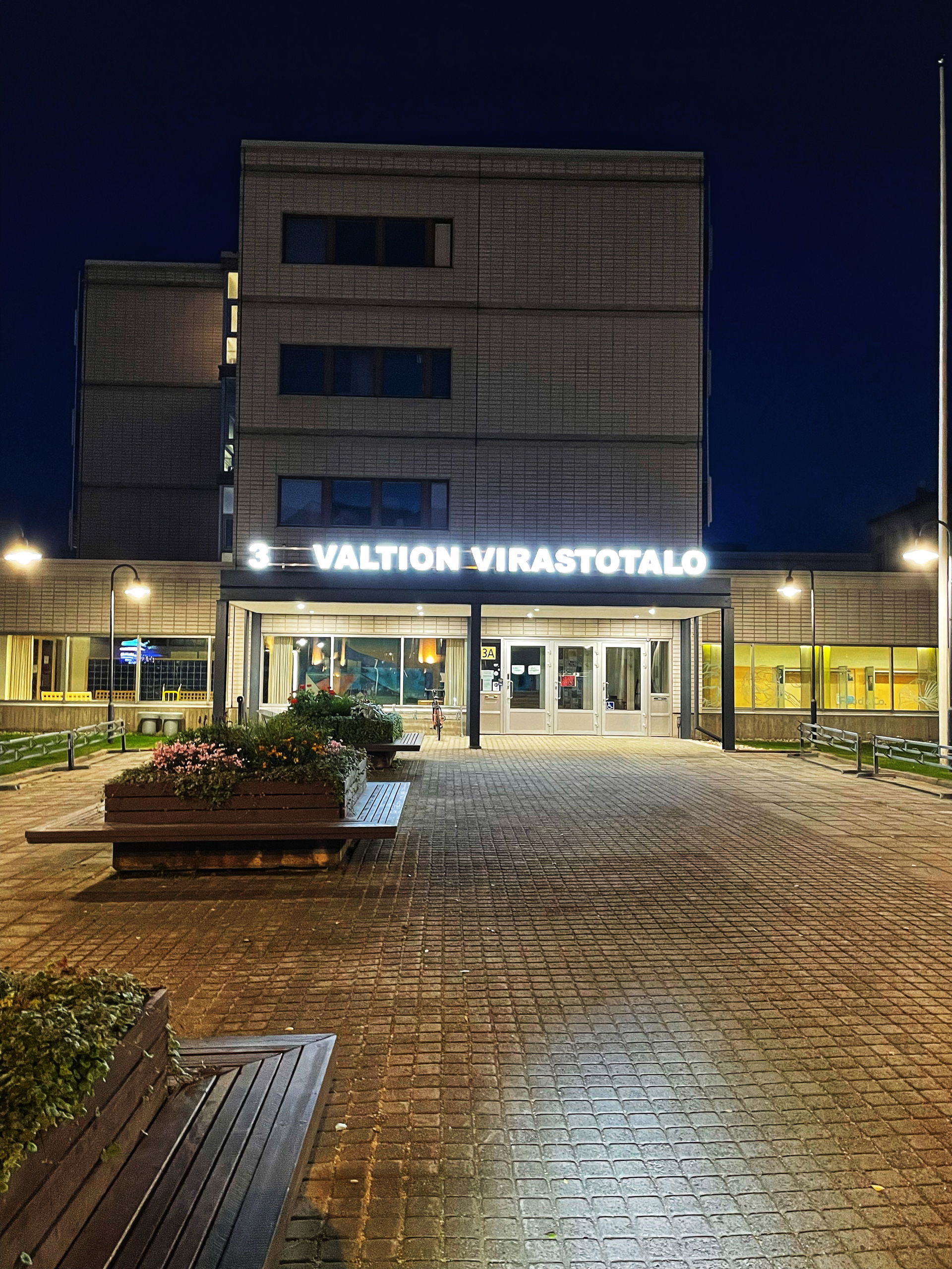 State office building in Rovaniemi