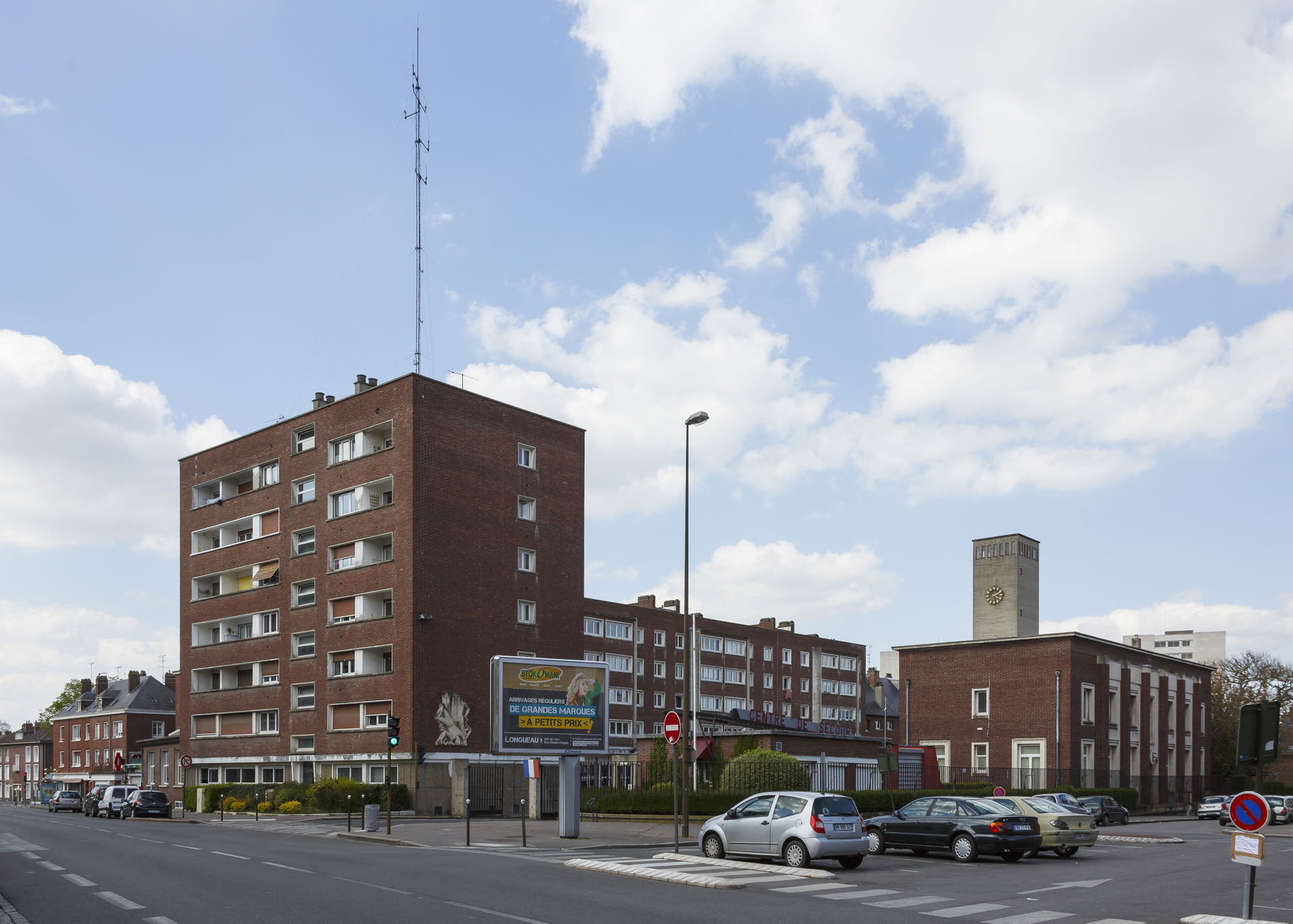 Amiens, France: Fire station (Centre des secours Amiens)