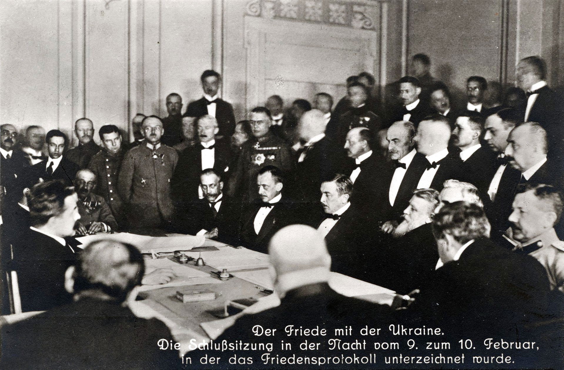 Signing of the Peace Treaty between Ukraine and the Central Pow…