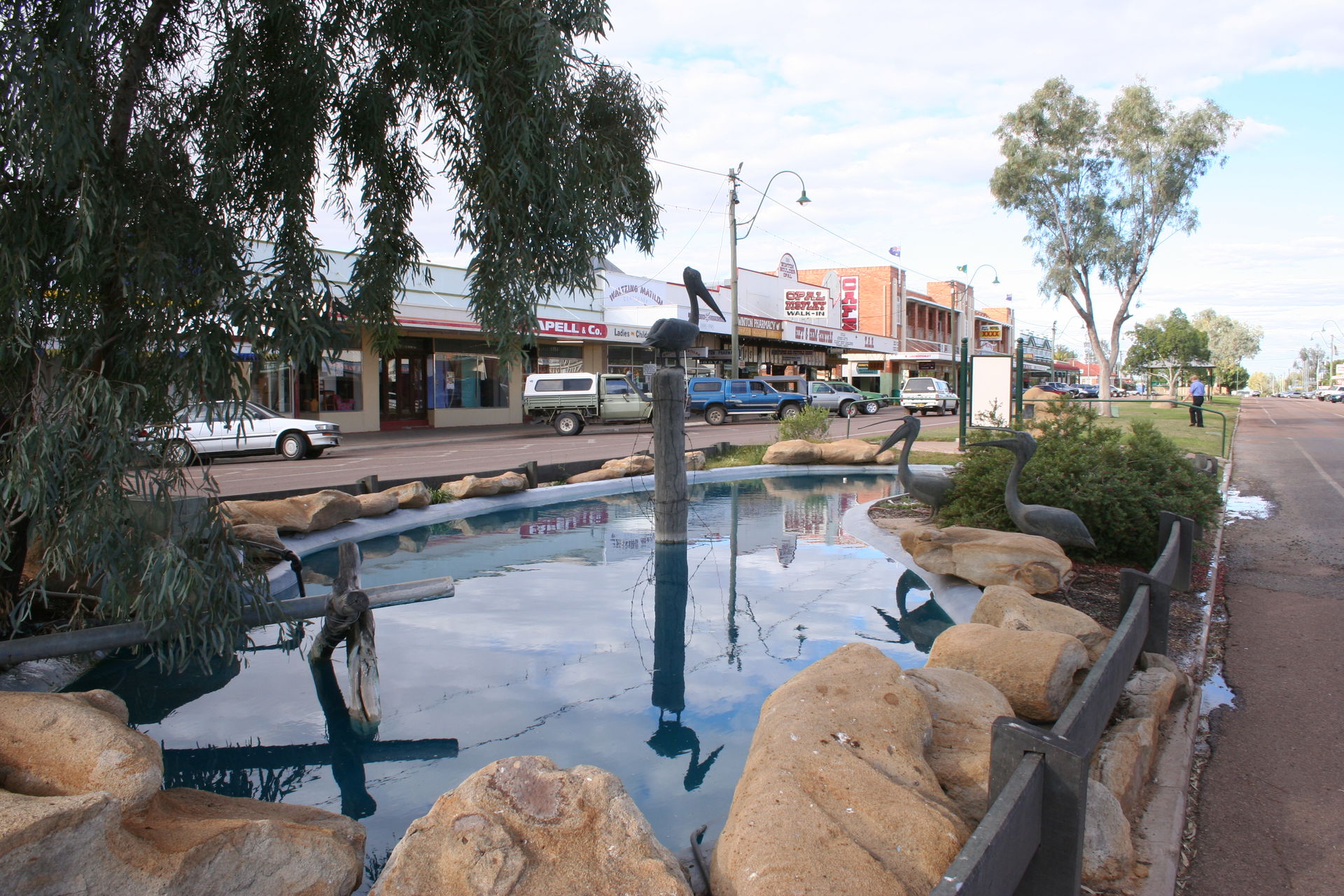 Main street of Winton, outback Queensland, Australia