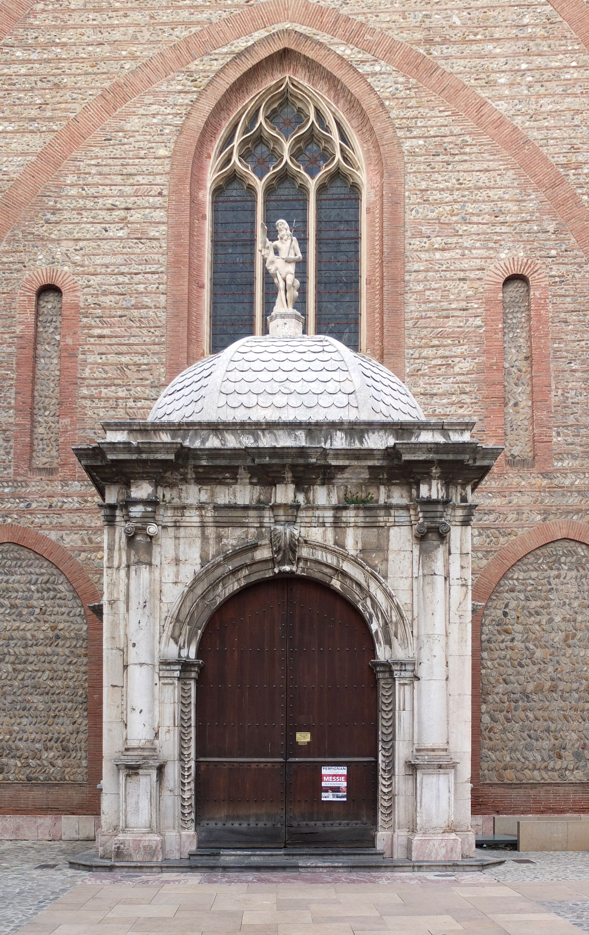 Main Portal of Perpignan Cathedral