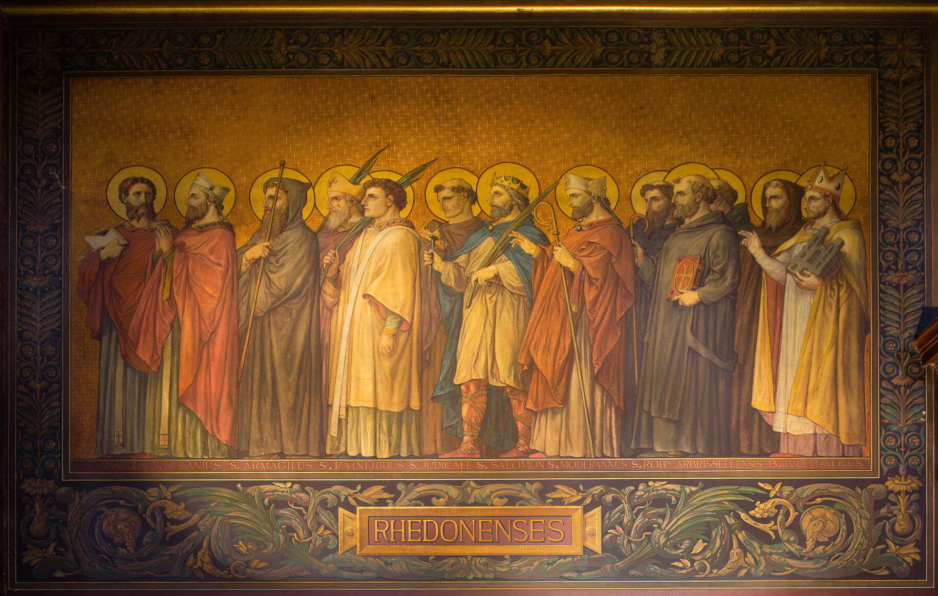 Procession of the Saints of Britain - Diocese of Rennes, Rennes…