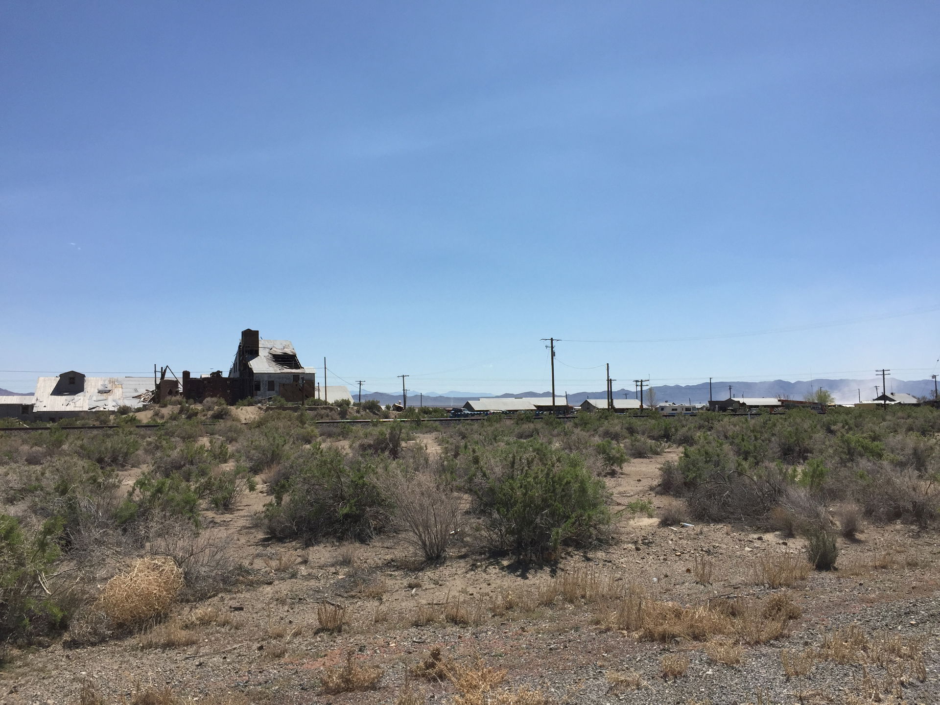 Abandoned buildings in Toulon, Nevada