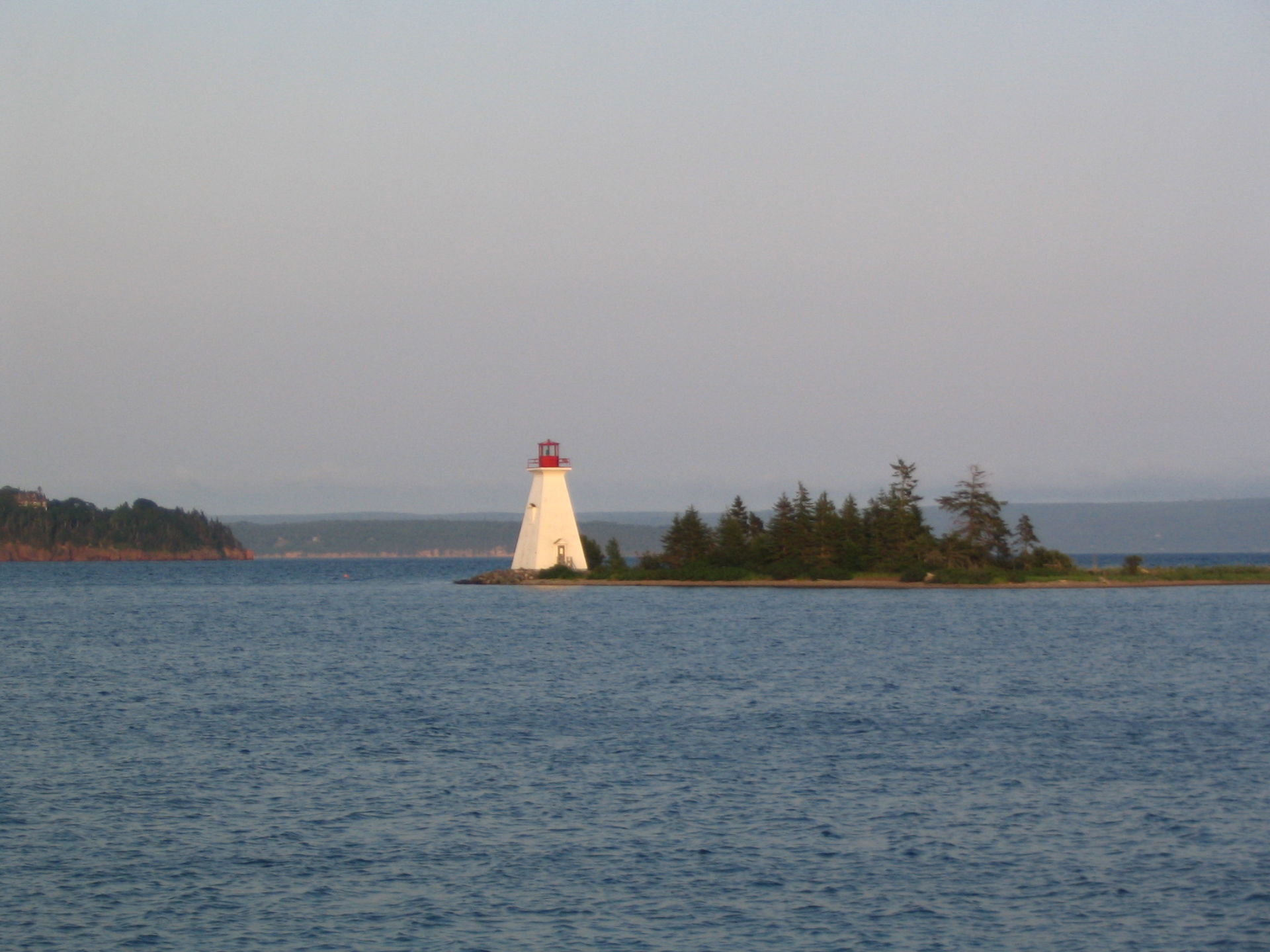 Phare de Baddeck, en Nouvelle-Écosse.