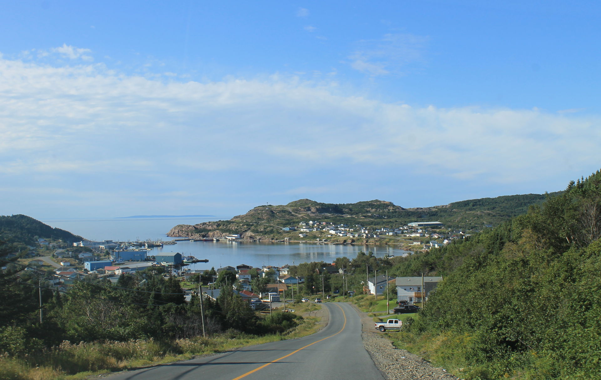 The view on your way into La Scie, Newfoundland and Labrador, C…