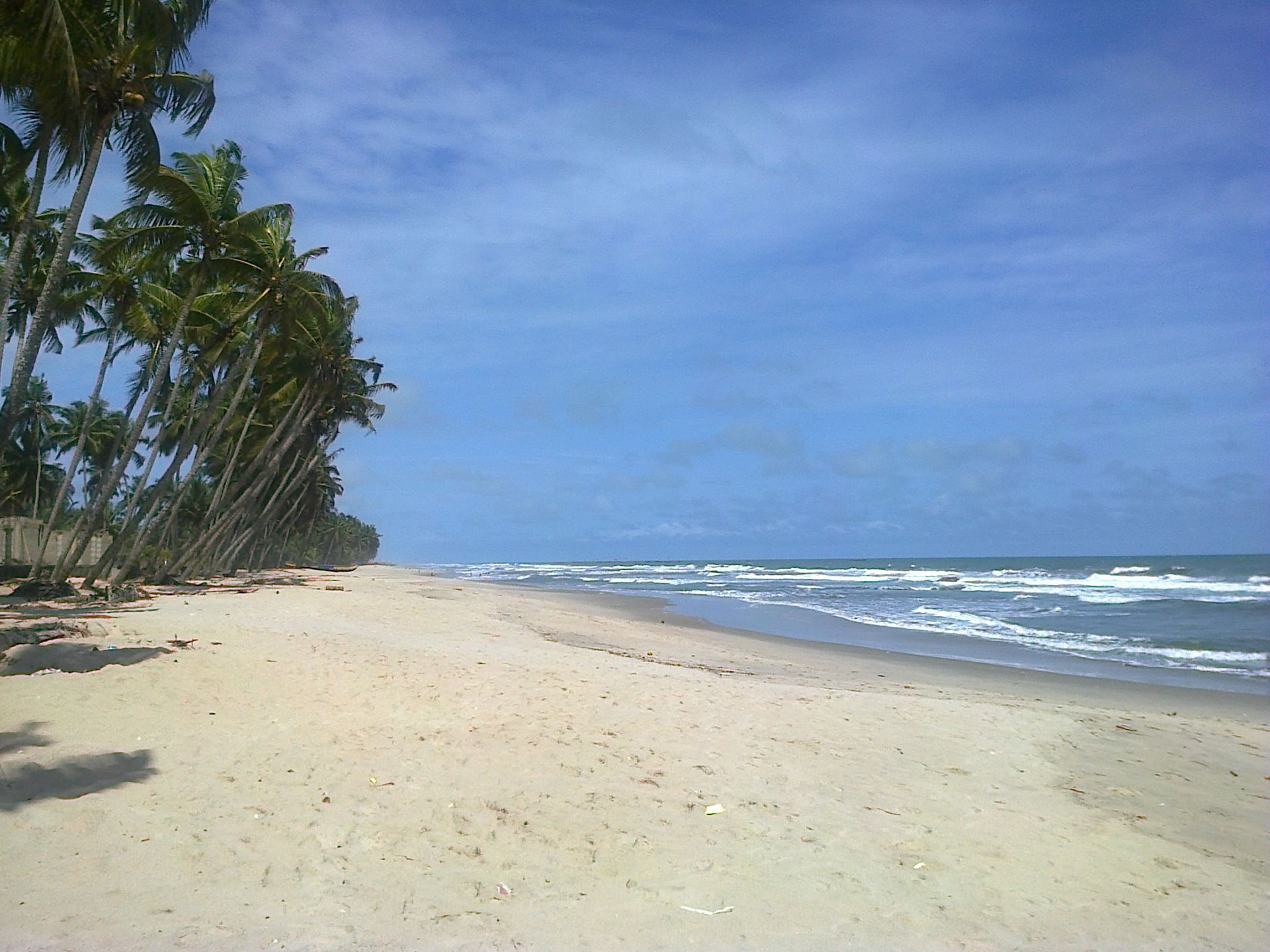 Natural beach called saltpond situated in between Capecoast and…