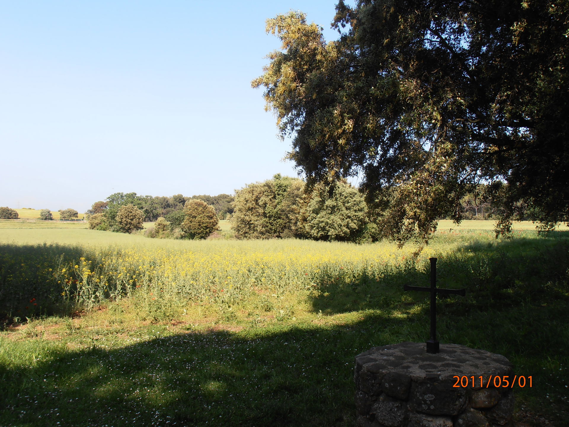 Camps que envolten l'ermita de Santa Justa per la part Nord