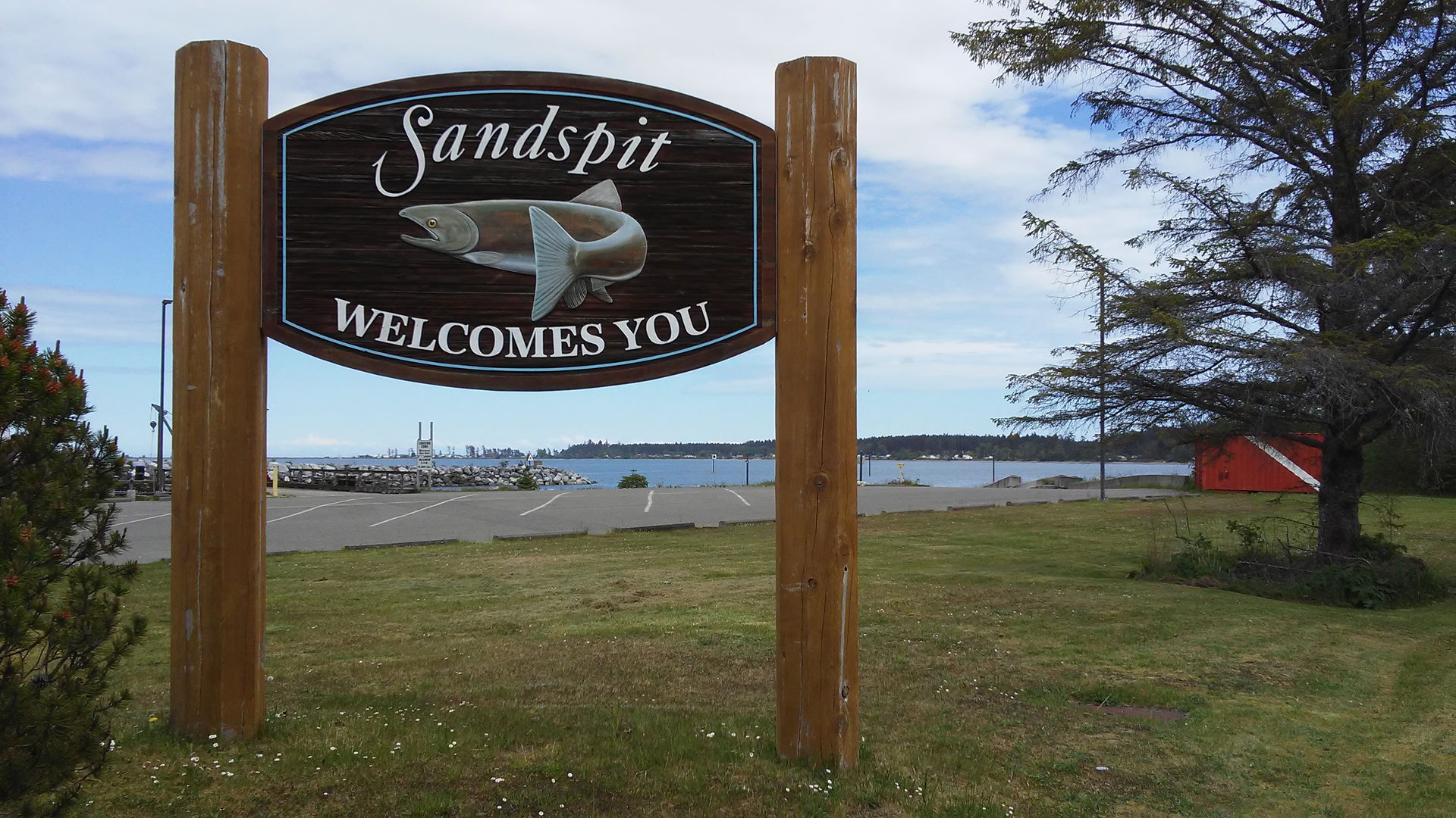 Sandspit welcomes you, Haida Gwaii