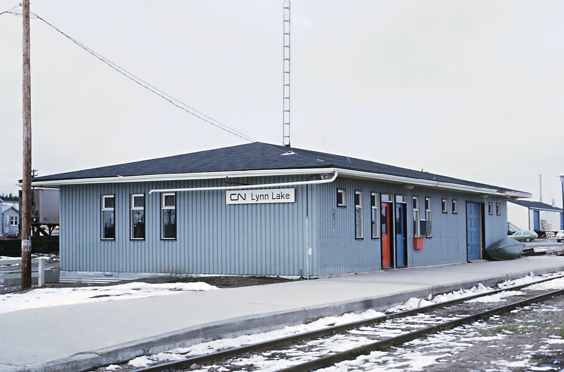 The Depot at Lynn Lake Manitoba. Roger Puta shot these in Octob…