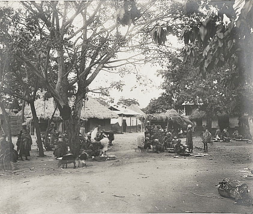 Market Place, Somanya, Krobo Country.