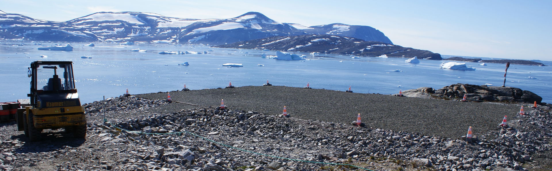 Kullorsuaq Heliport, Kullorsuaq Island, Melville Bay, Upernavik…