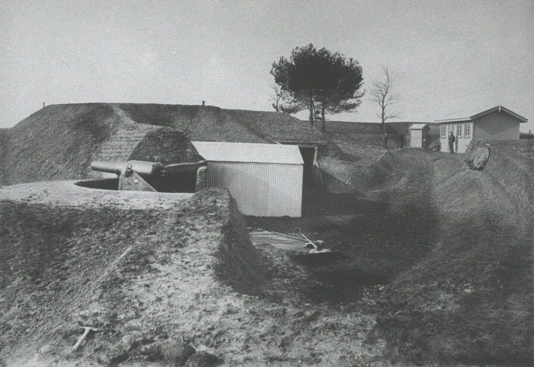 Point Resolution Fort, Auckland Harbour, 1886