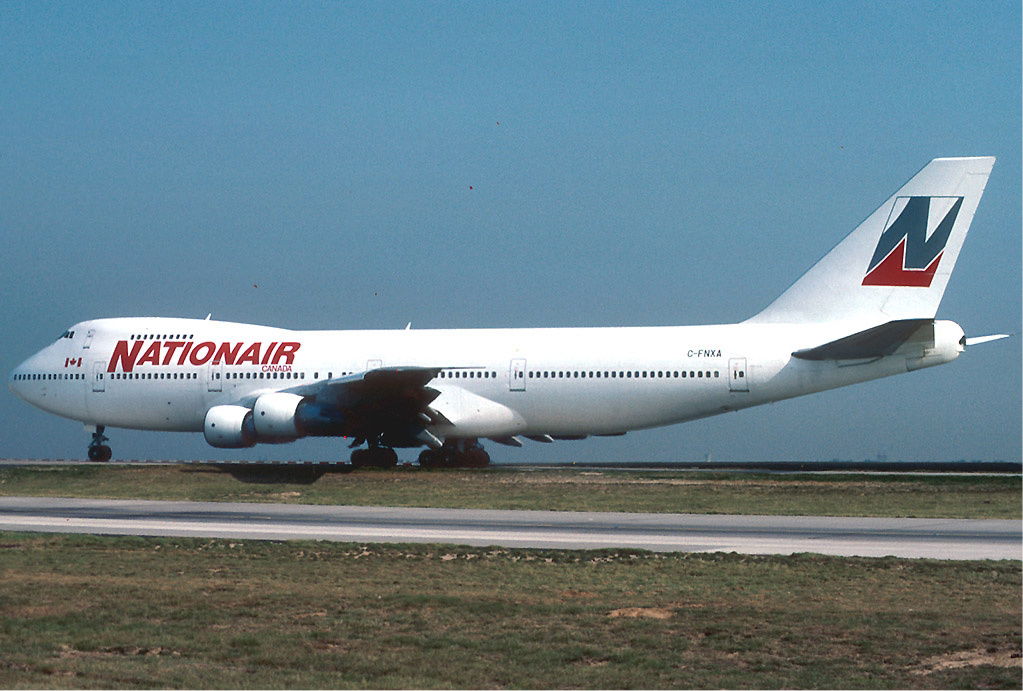 Nationair Canada Boeing 747-200