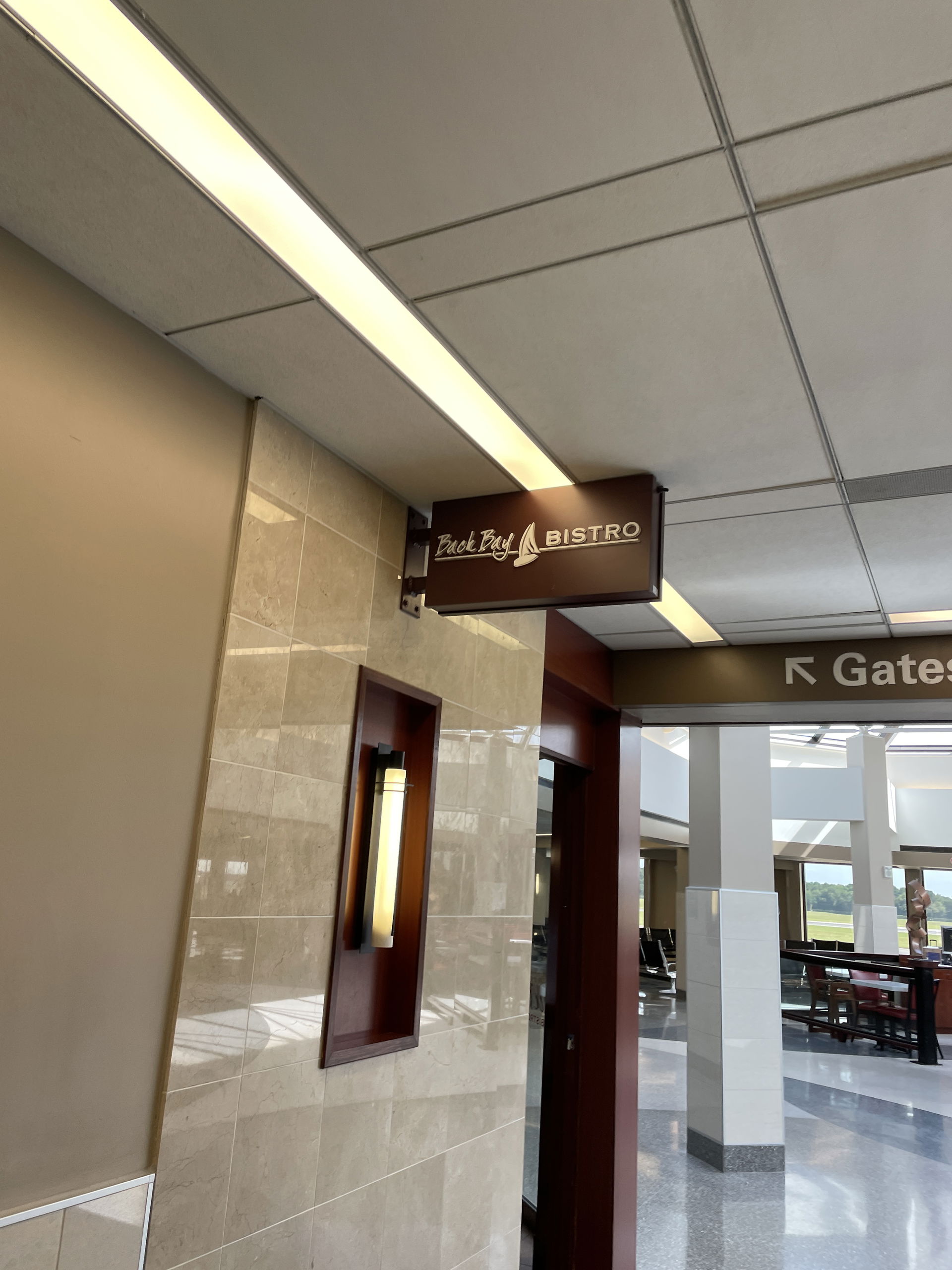 A photo I took inside Norfolk International Airport.
