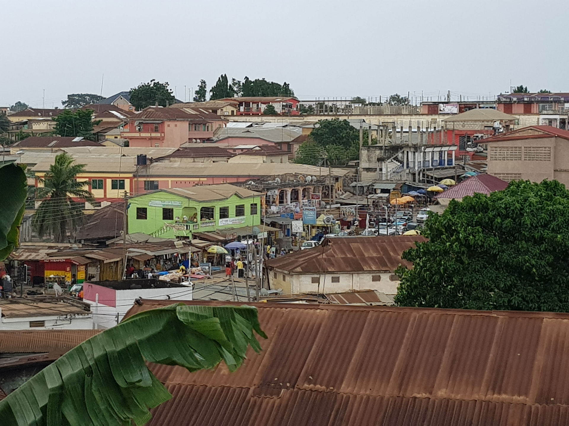 Sicht auf Swedru