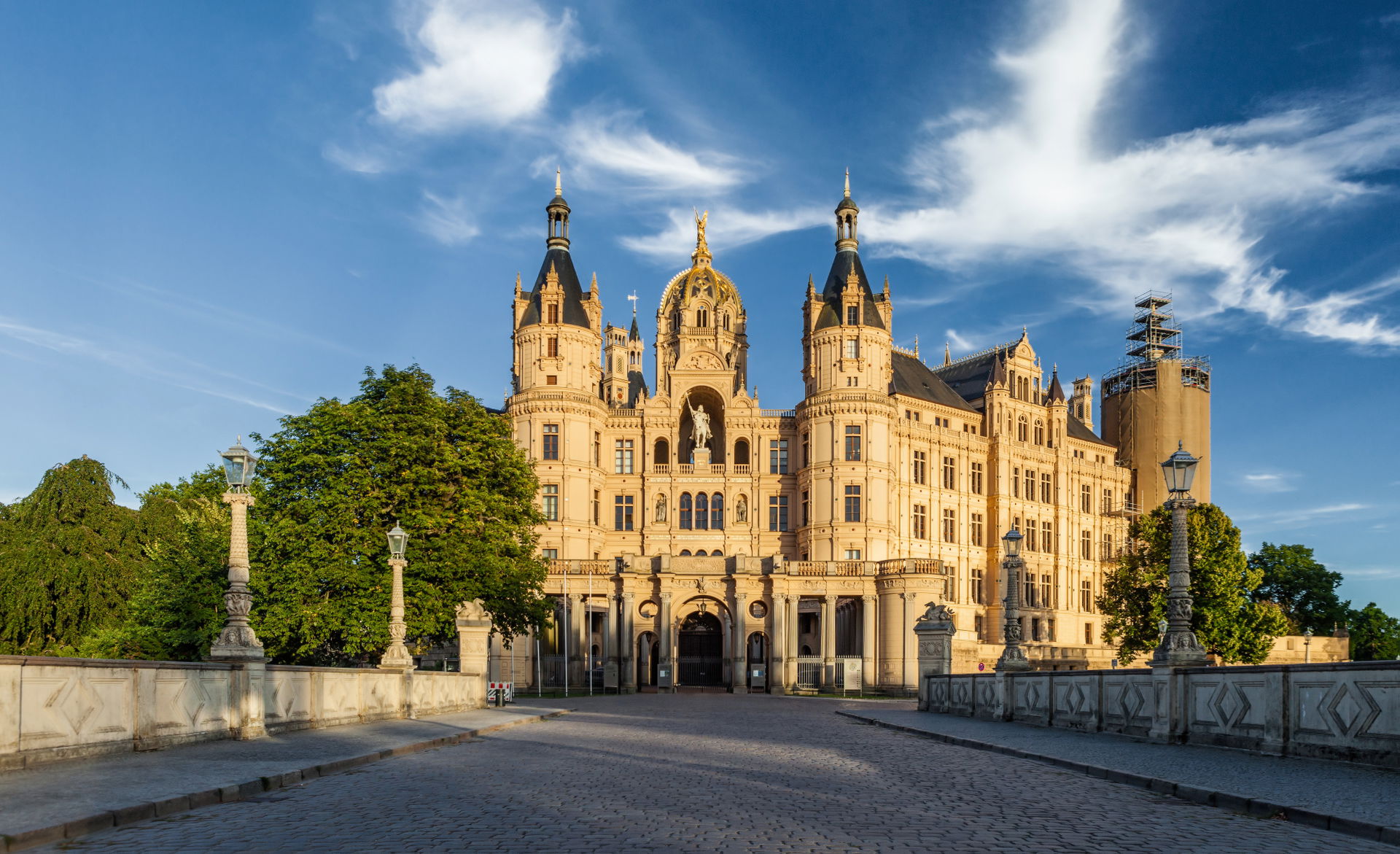 The Schwerin Palace, Mecklenburg-Vorpommern, Germany.