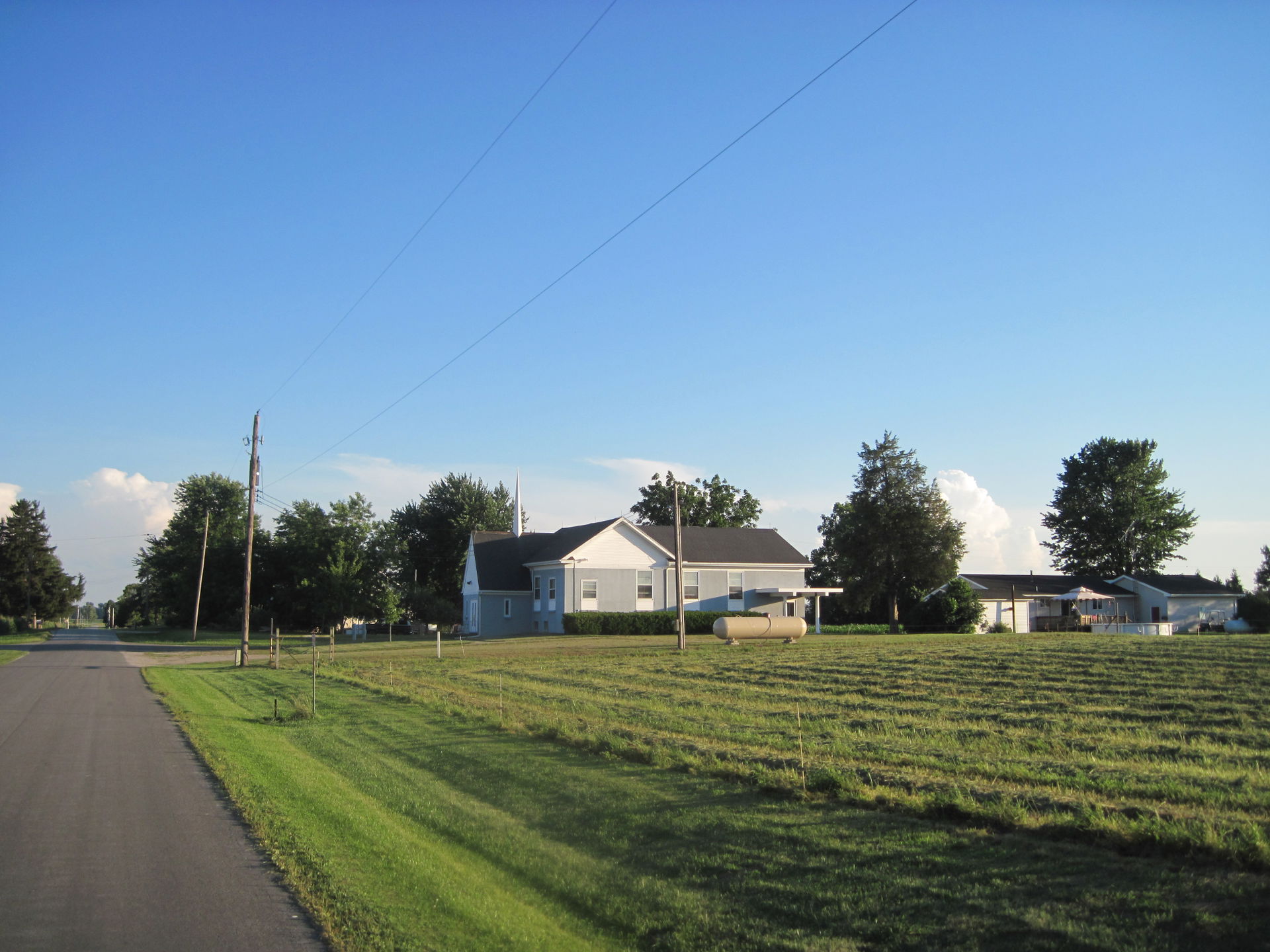 Inlet Mennonite Church, Inlet, Ohio, Chesterfield Township, Ful…