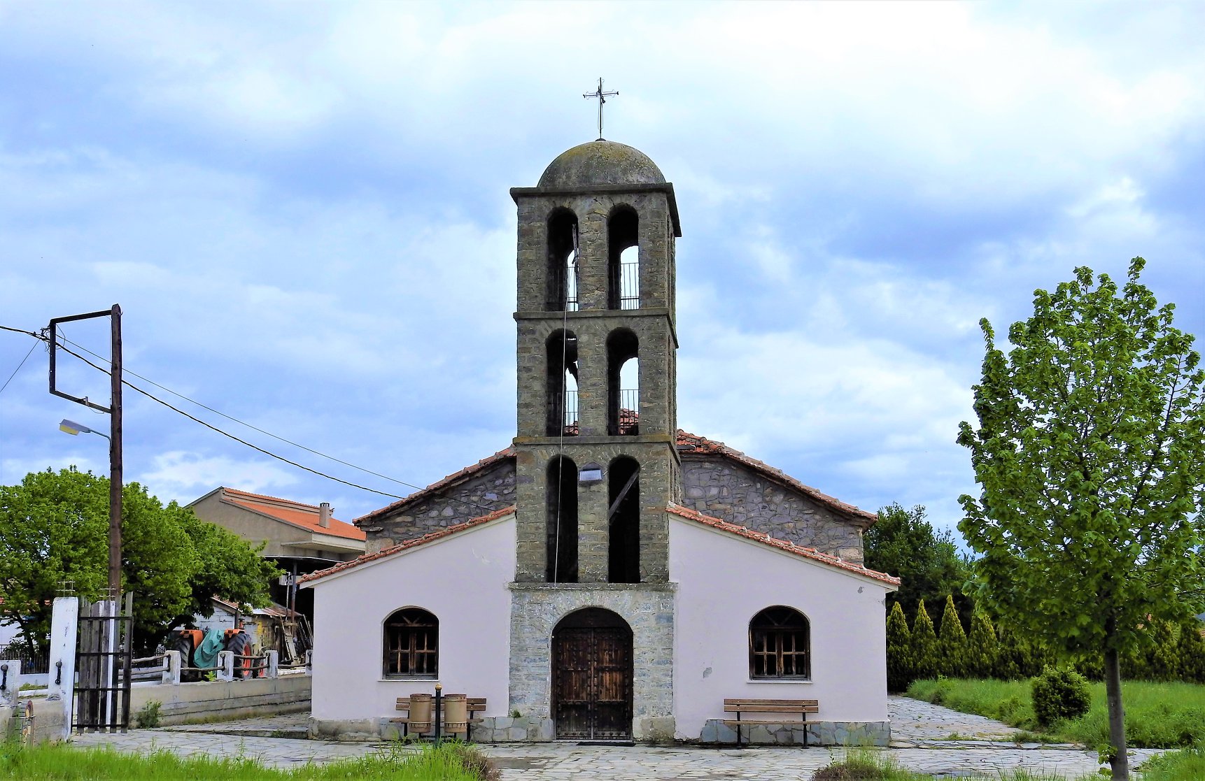 Church of St. Nicholas in Agia Paraskevi, Florina. Greek Orthod…