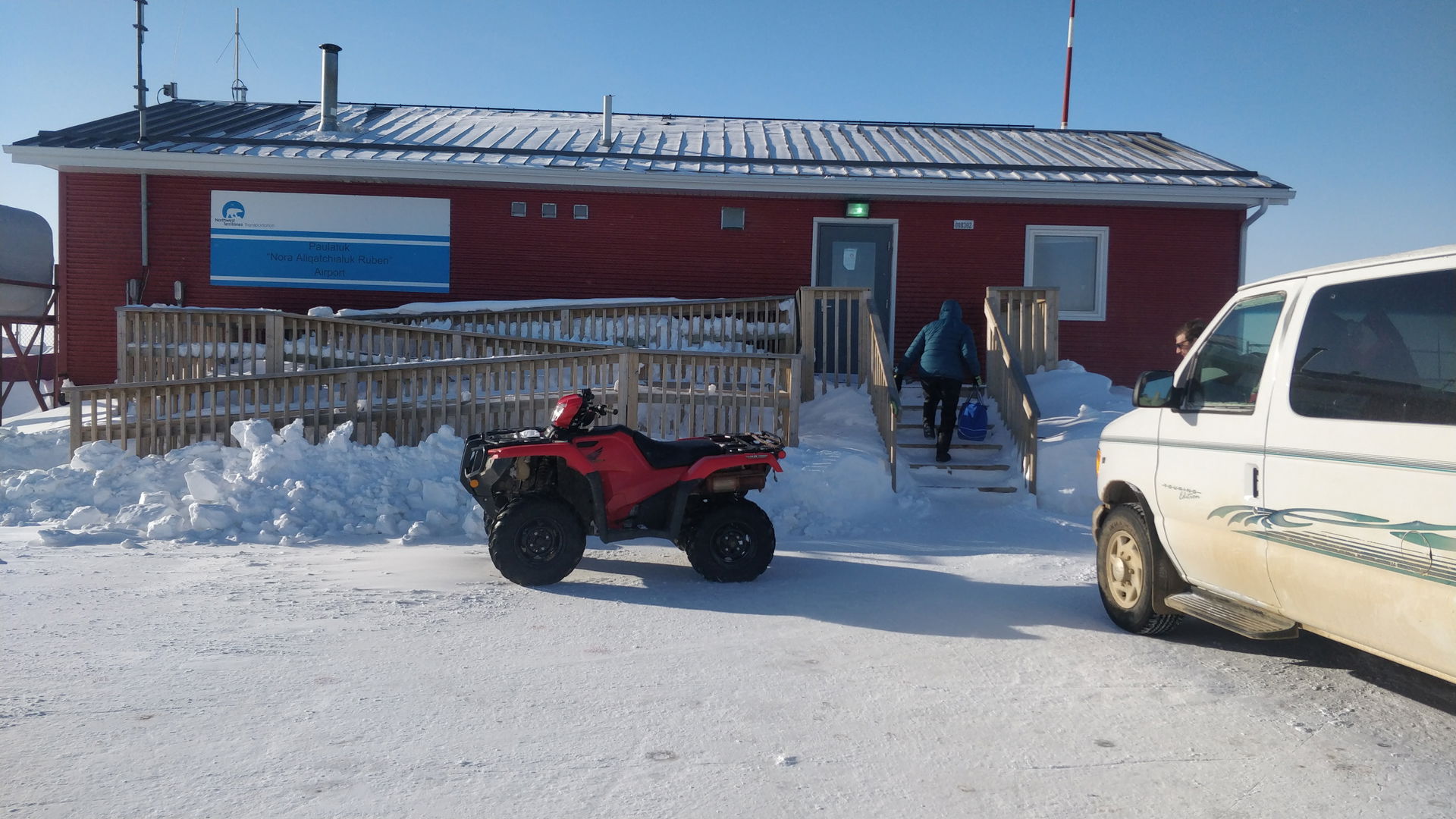 Terminal of Paulatuk (Nora Aliqatchialuk Ruben) Airport