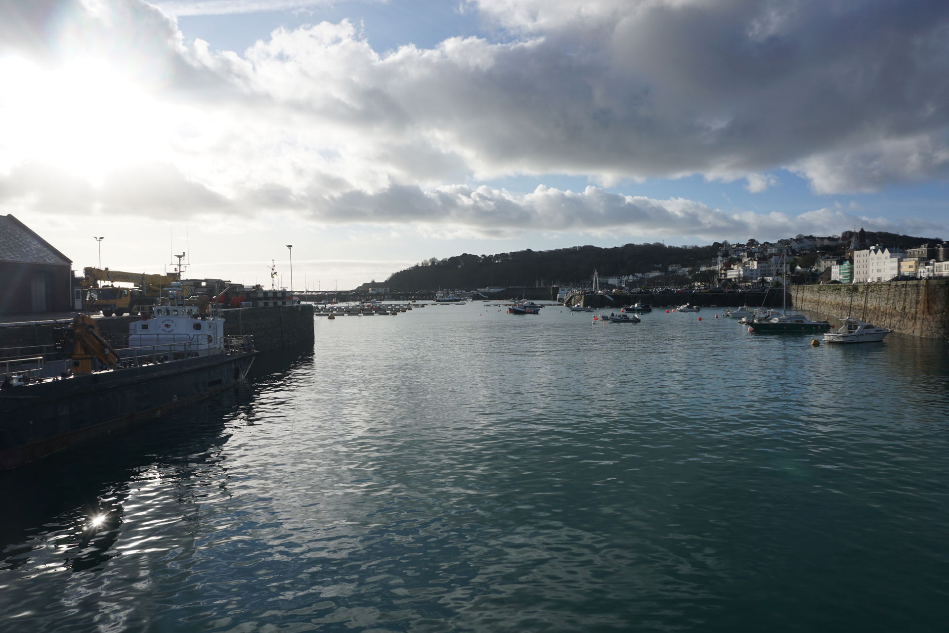 St Julian's Pier, Saint Peter Port, Guernsey
