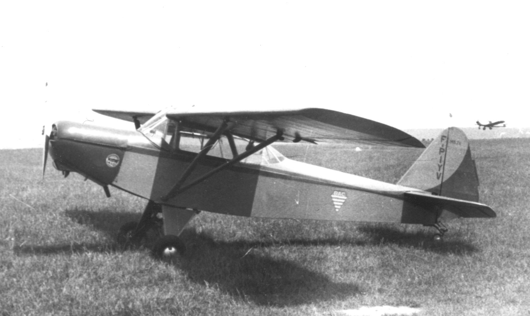Brochet MB.76 at Chavenay airfield near Paris